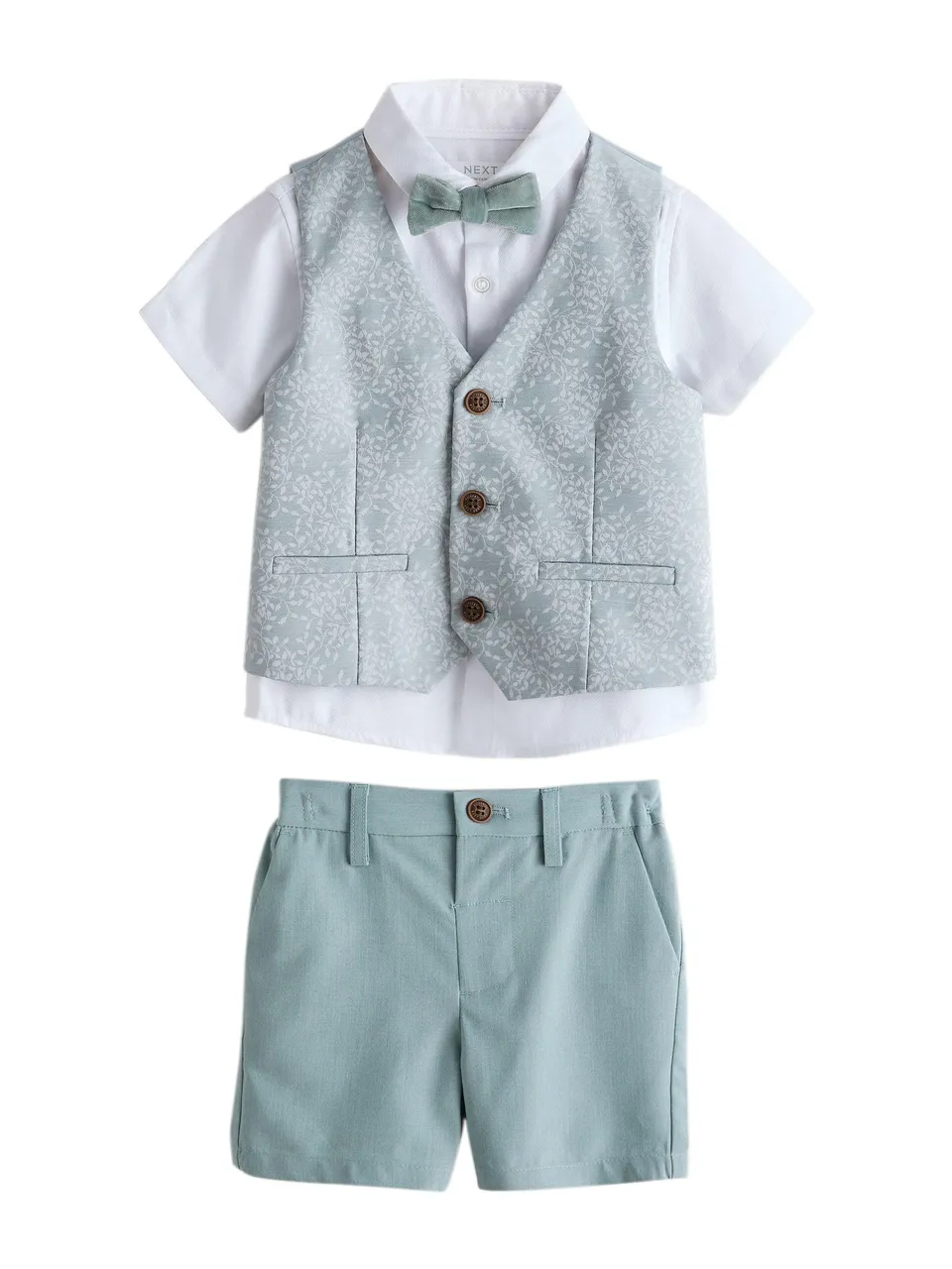 Next completo ragazzo con gilet camicia cravatta