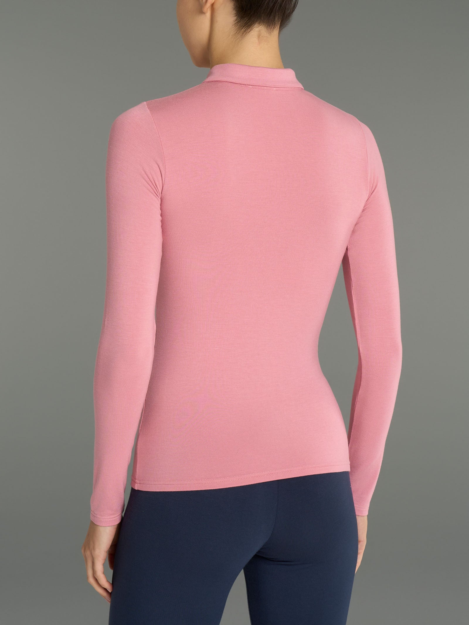 Ragno Polo Clivia maglia manica lunga viscosa