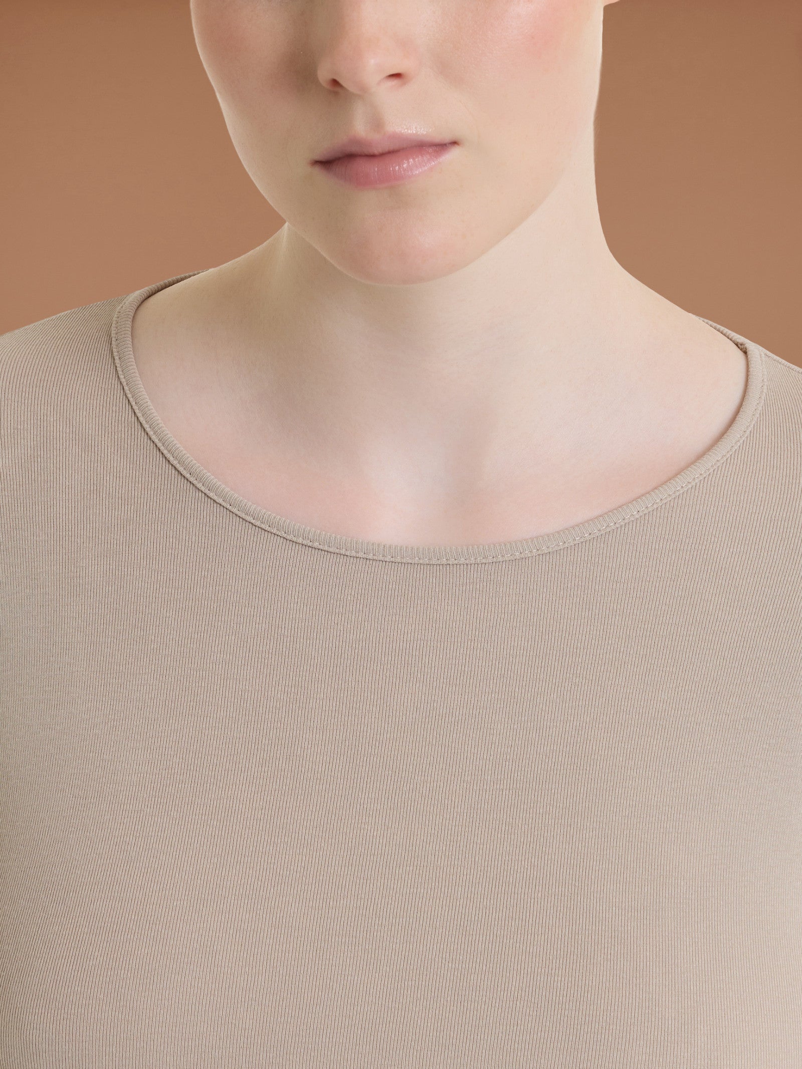 Ragno Thermo Cotton Maglia Girocollo Grigia Cotone