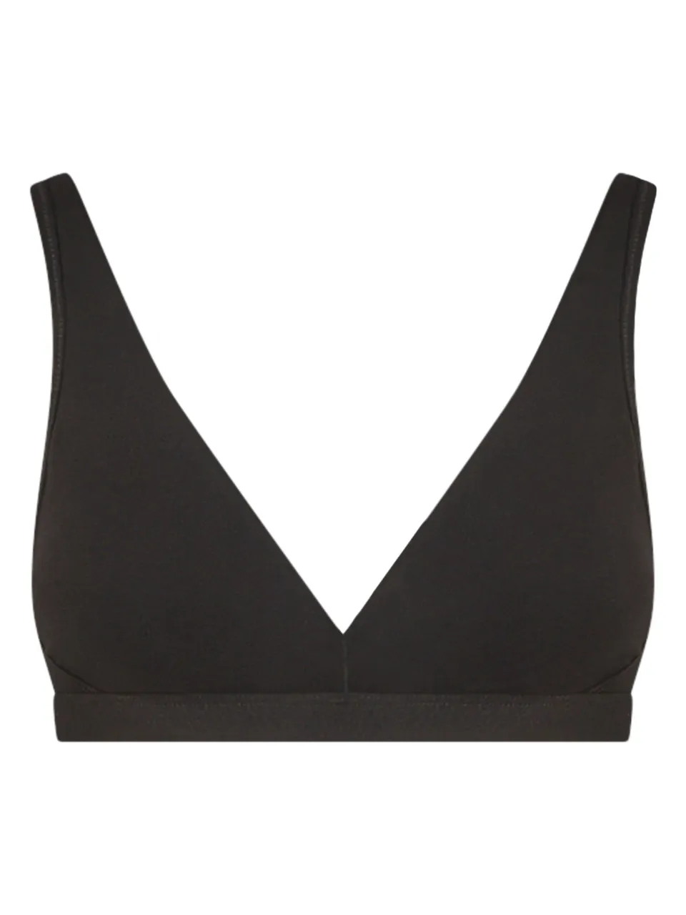 Ragno beYOUtiful Bralette Reggiseno Cotone Nero senza ferretto