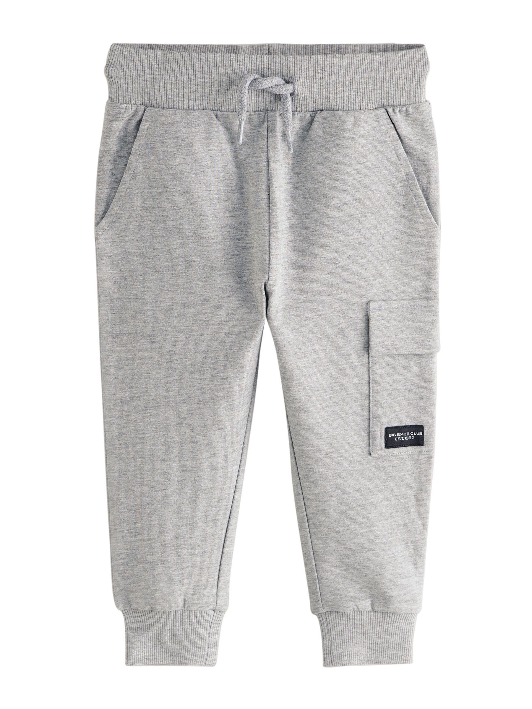 Geo Next Pantaloni Jogging Skinny Ragazzo Cotone Confezione da 5