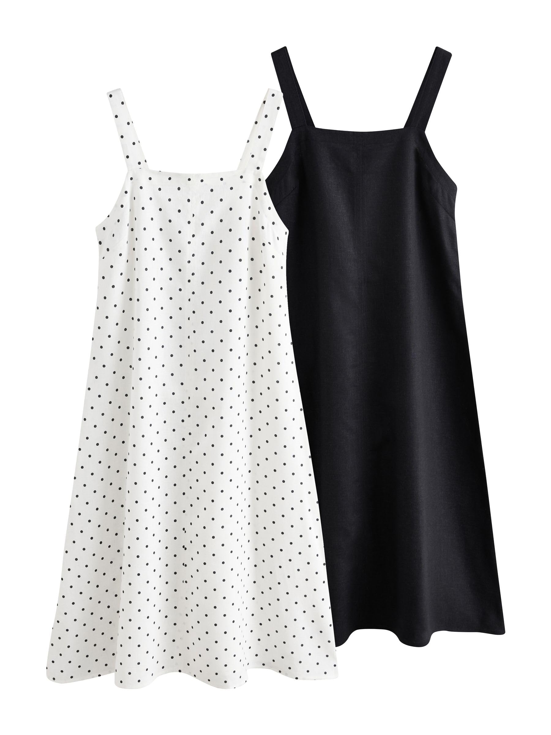 Geo Next The Set Abiti Svasati abito donna 2 pezzi misto lino