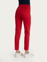 Ragno Satin Power pinocchietto spacco pantalone donna salsa skinny