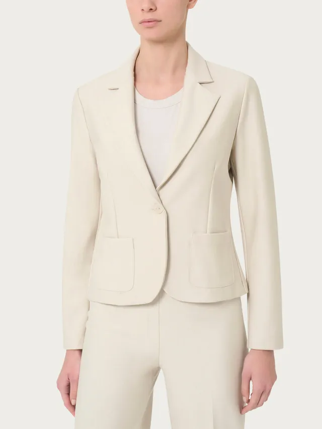 Ragno Compact blazer 1 bottone beige Champignon