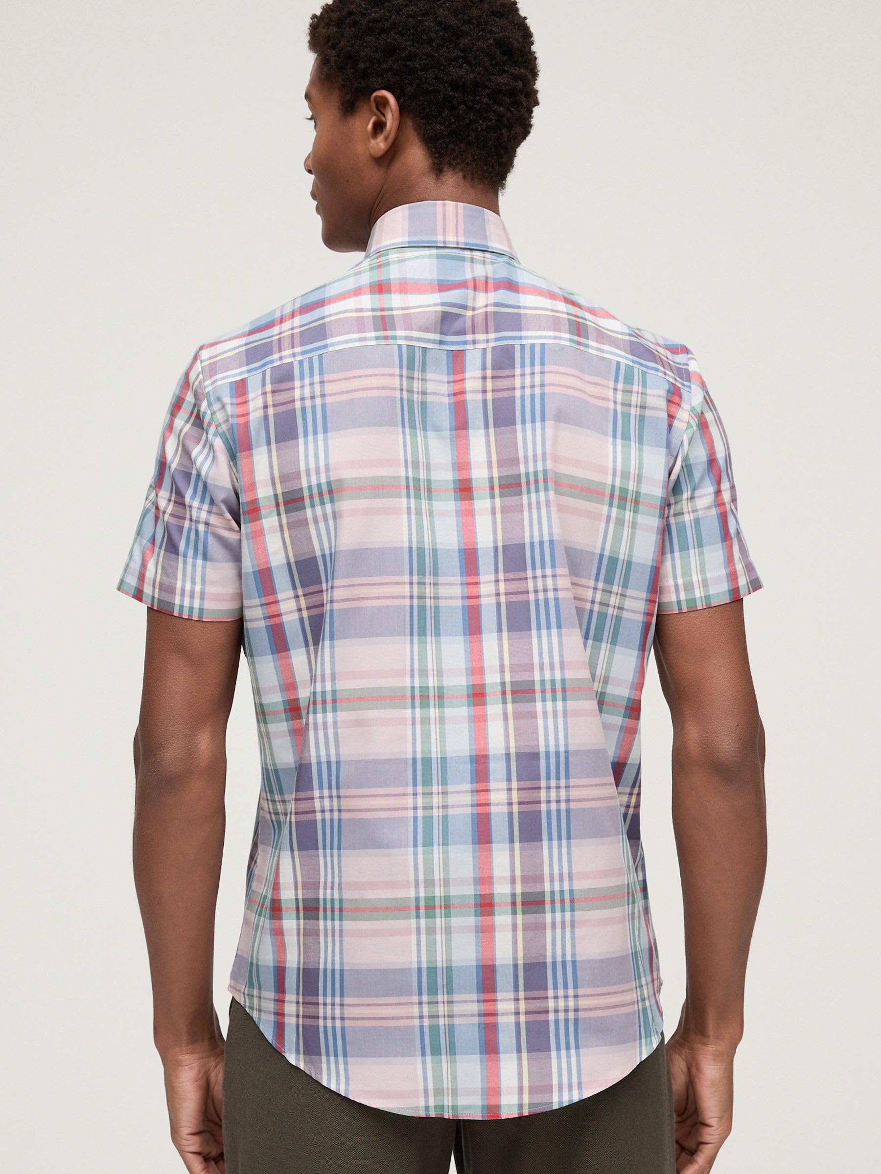 Next Oxford camicia uomo manica corta facile stiro L
