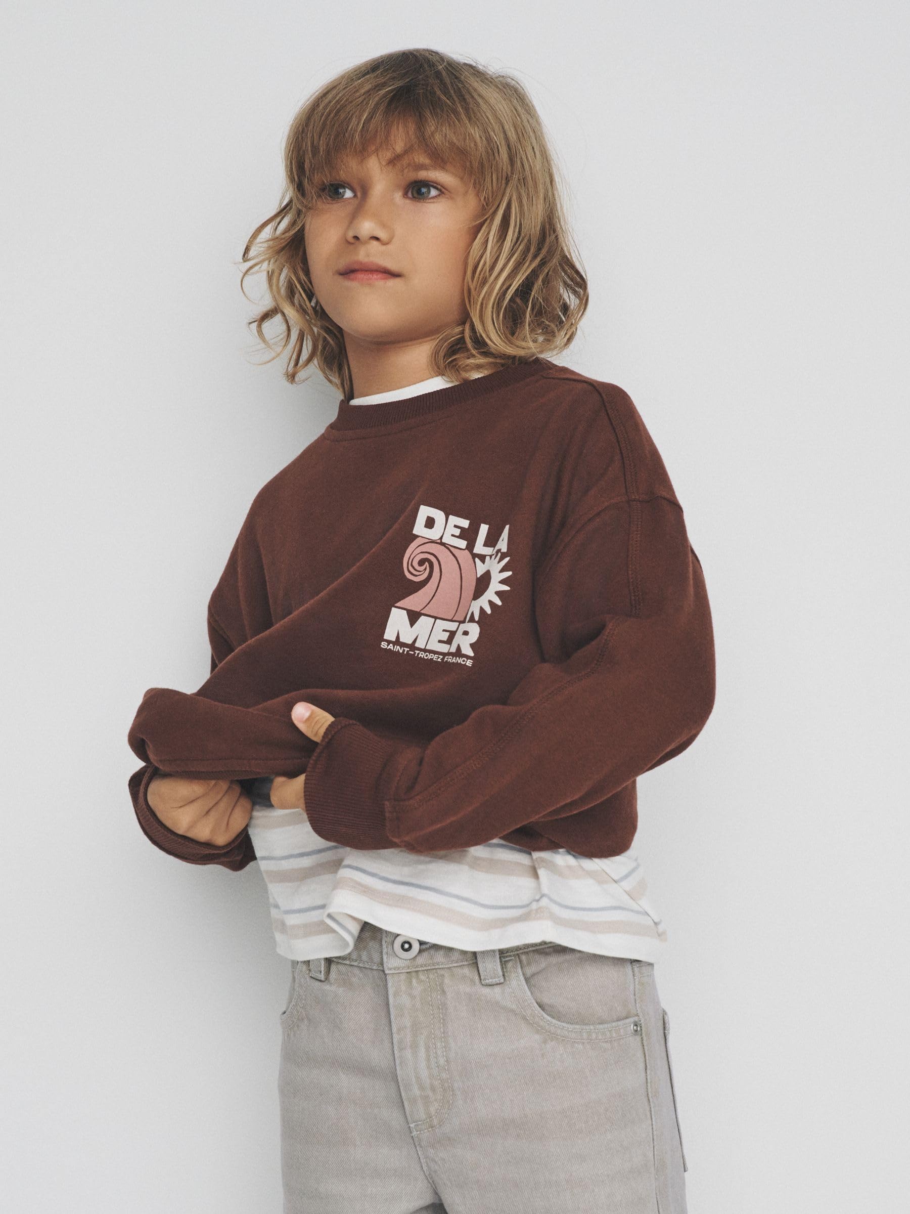 Geo Next The Set felpe bambino confezione 4 cuciture a vista