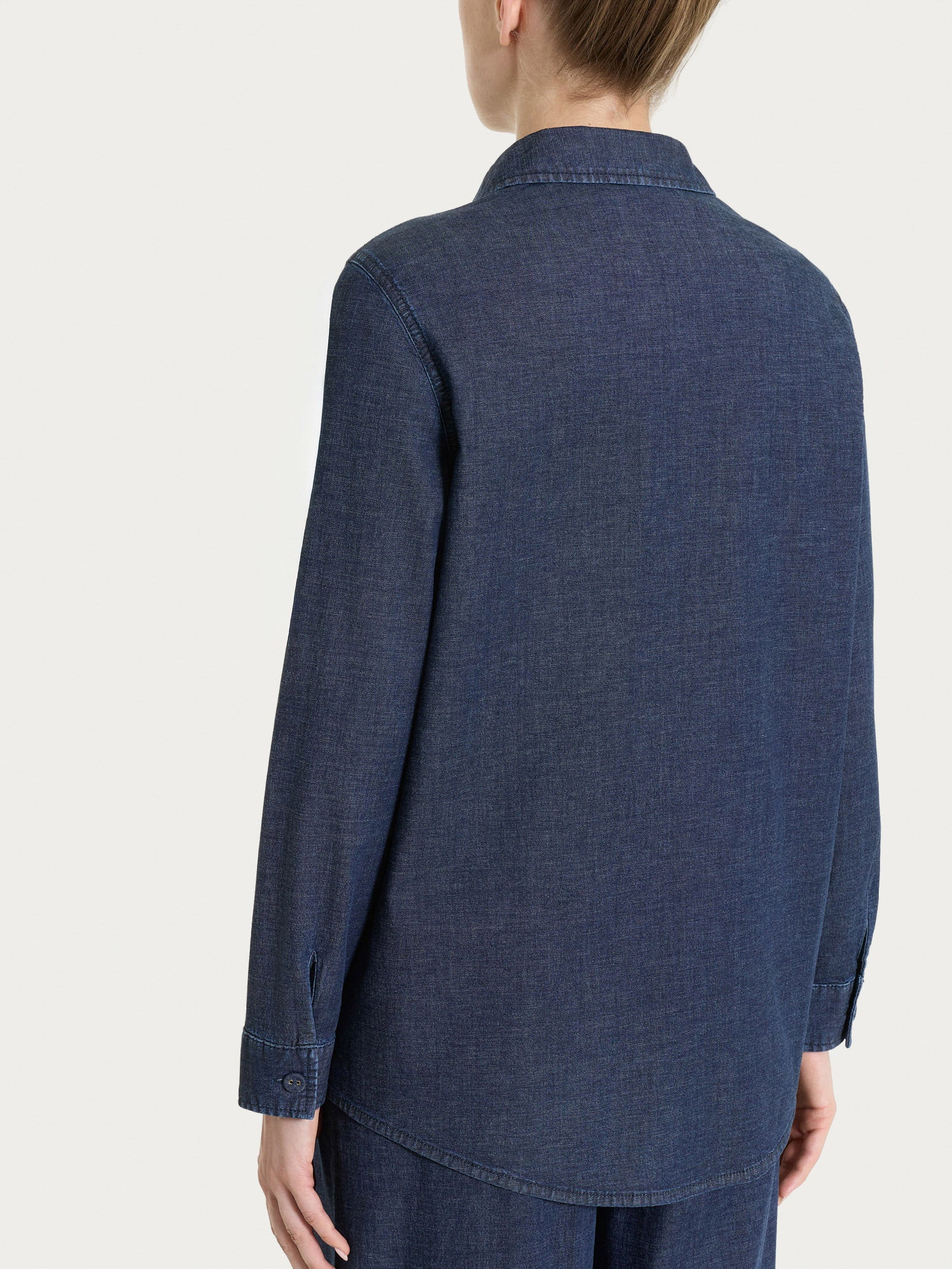 Ragno Super Denim Shacket camicia denim dark indigo