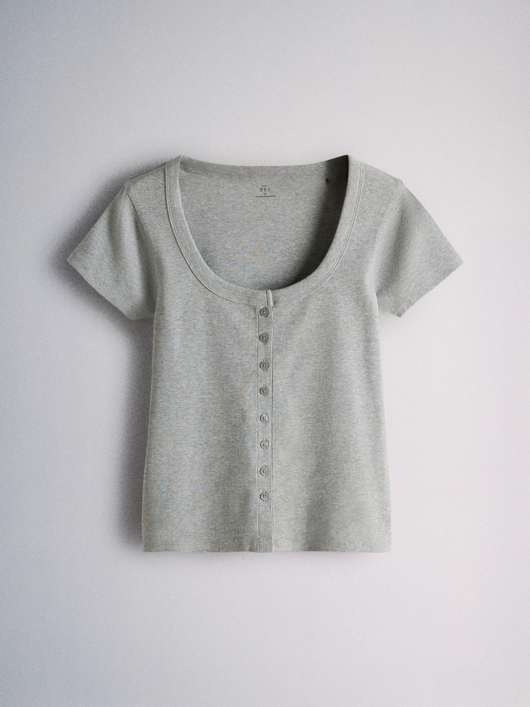 Geo Next The Set Top Scollo Rotondo Bottoni Donna 3 Pezzi