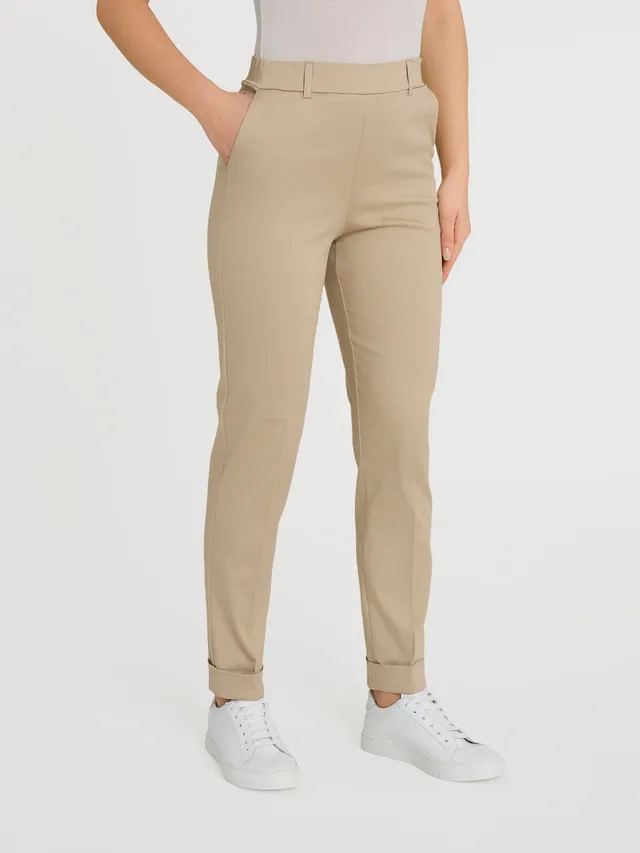 Ragno Satin Power pantalone chino slim Irish Cream cotone