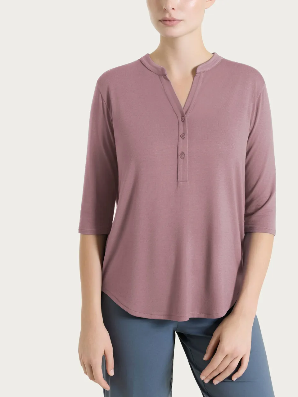 Ragno Viscosa Summer Maglietta 3/4 Twilight Mauve jersey