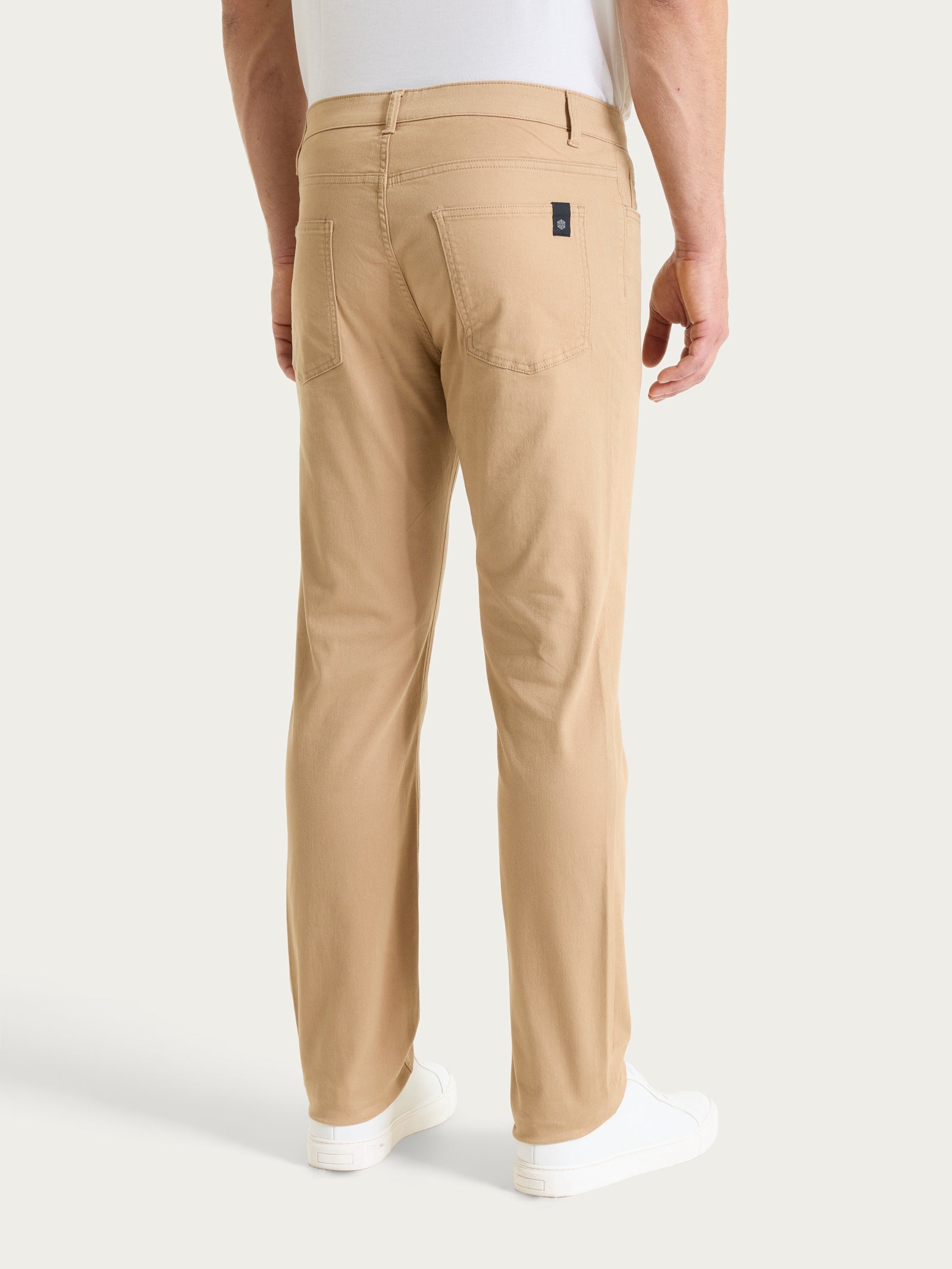 Ragno Twill Pantaloni 5 Tasche uomo tannin elasticizzato