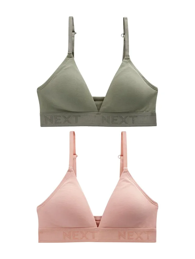 Next Ultimate Comfort bralette triangolo donna taglia 40 2 pezzi cotone