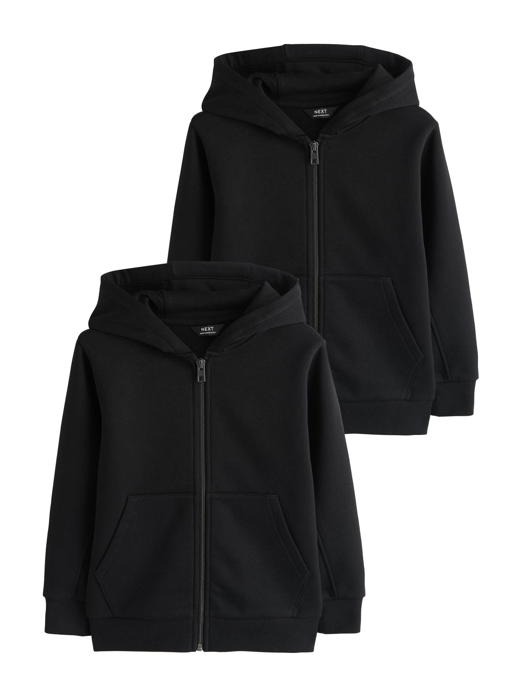 Geo Next Felpe ragazzo zip cappuccio 104 confezione da 3