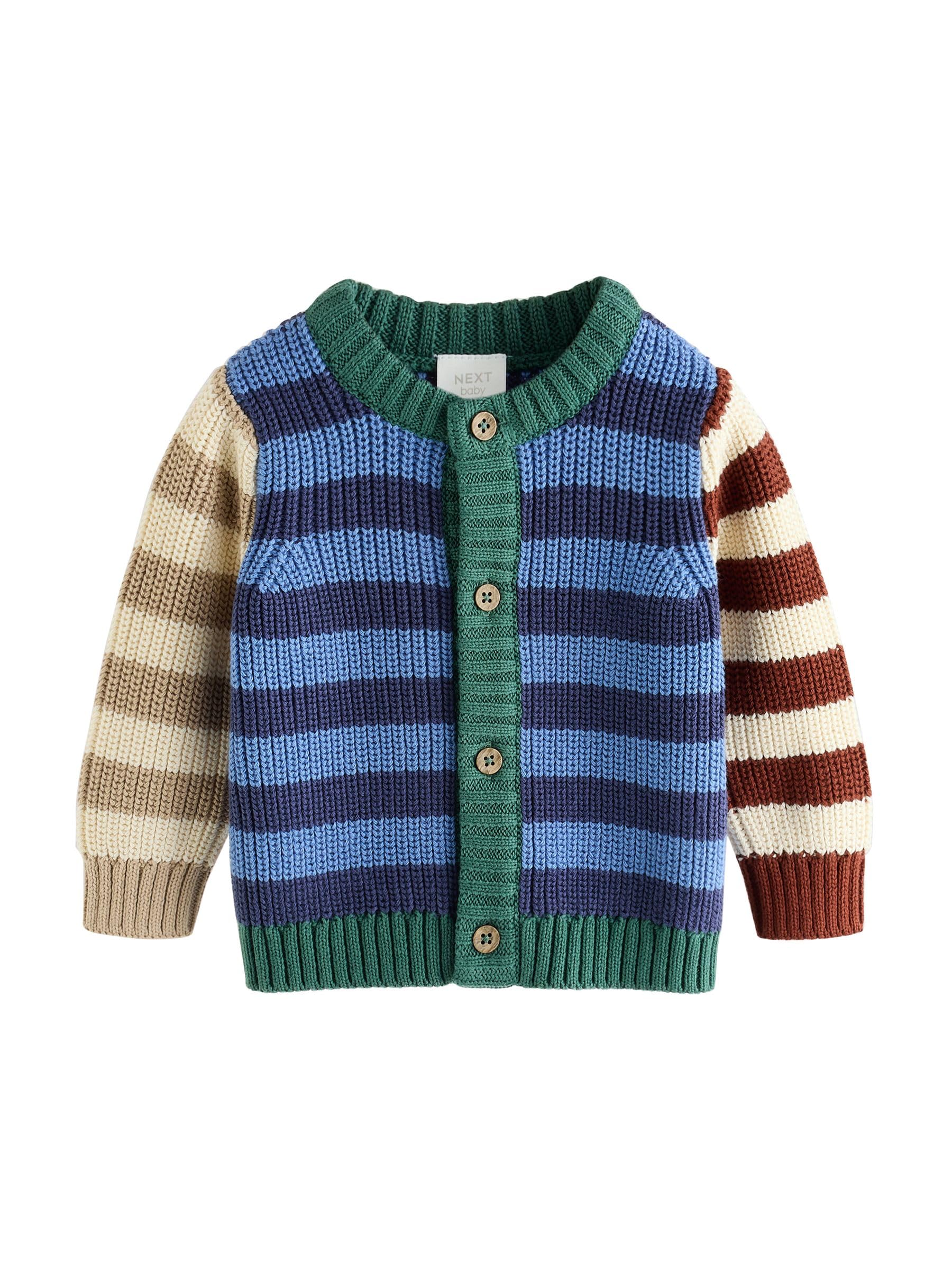 Next completo neonato maglia cardigan e leggings 74-80