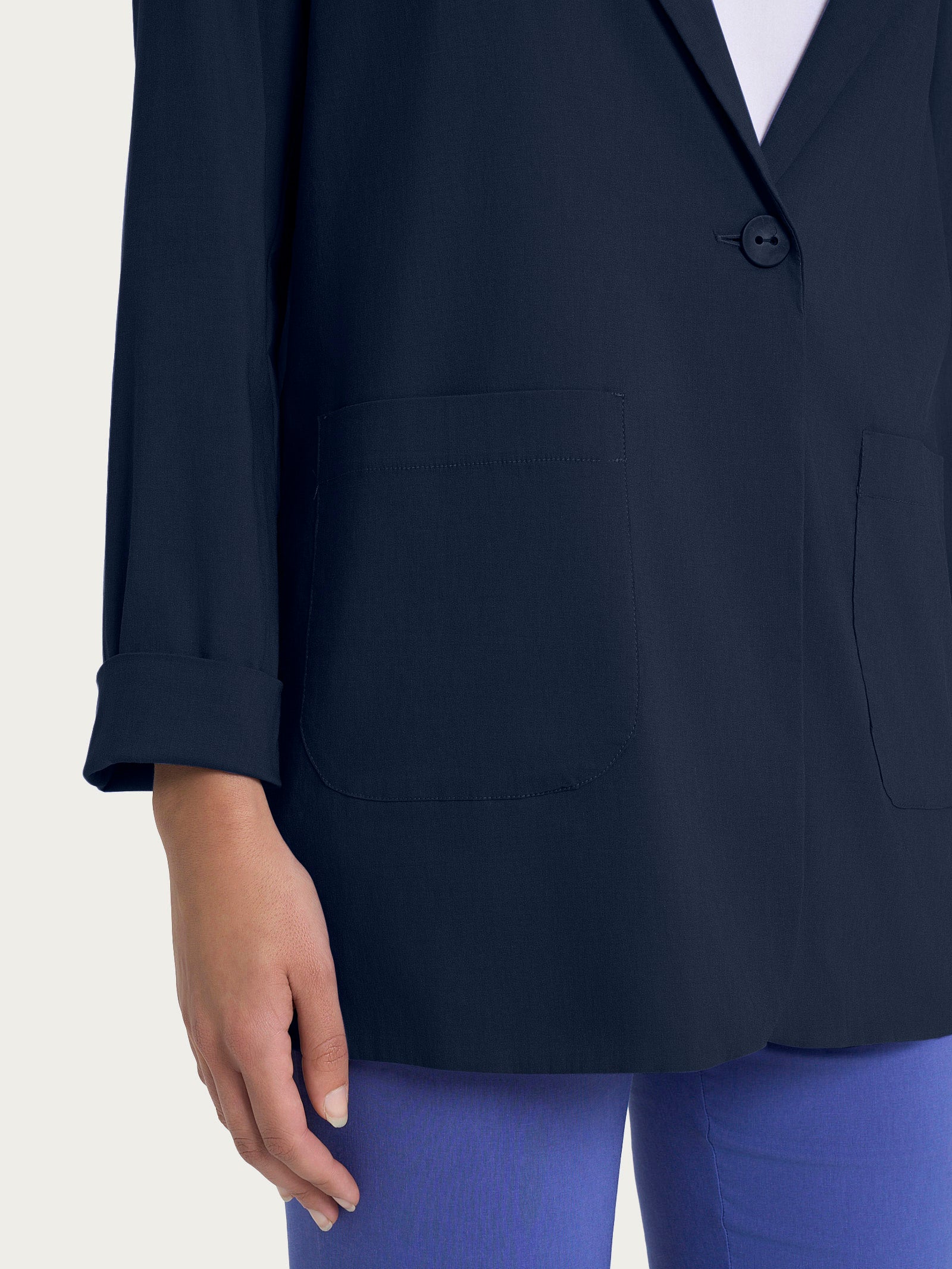 Ragno Super Fresh Blazer Destrutturato Blu Leggero