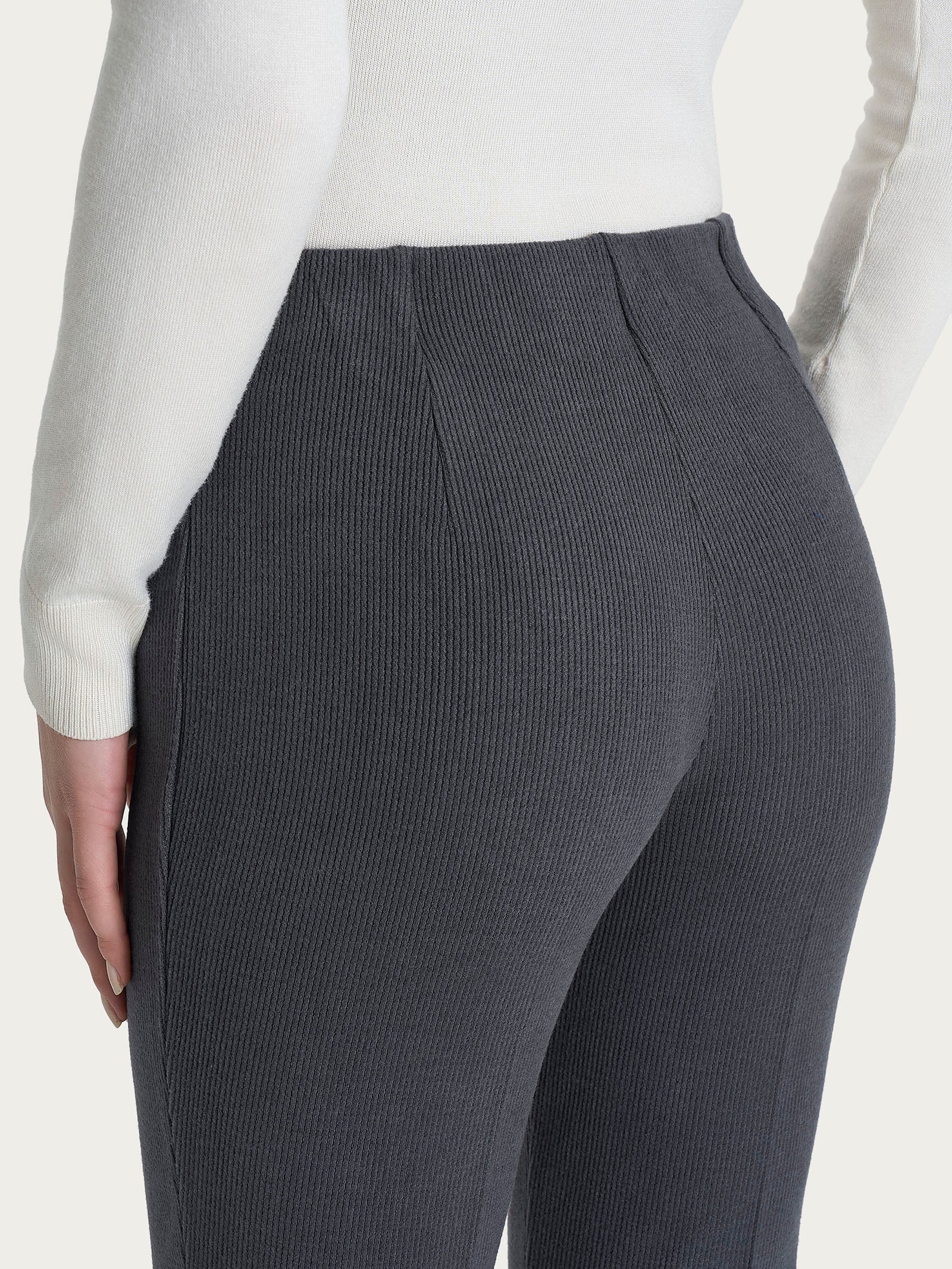 Ragno Relaxed Sigaretta pantalone dark shadow velvet