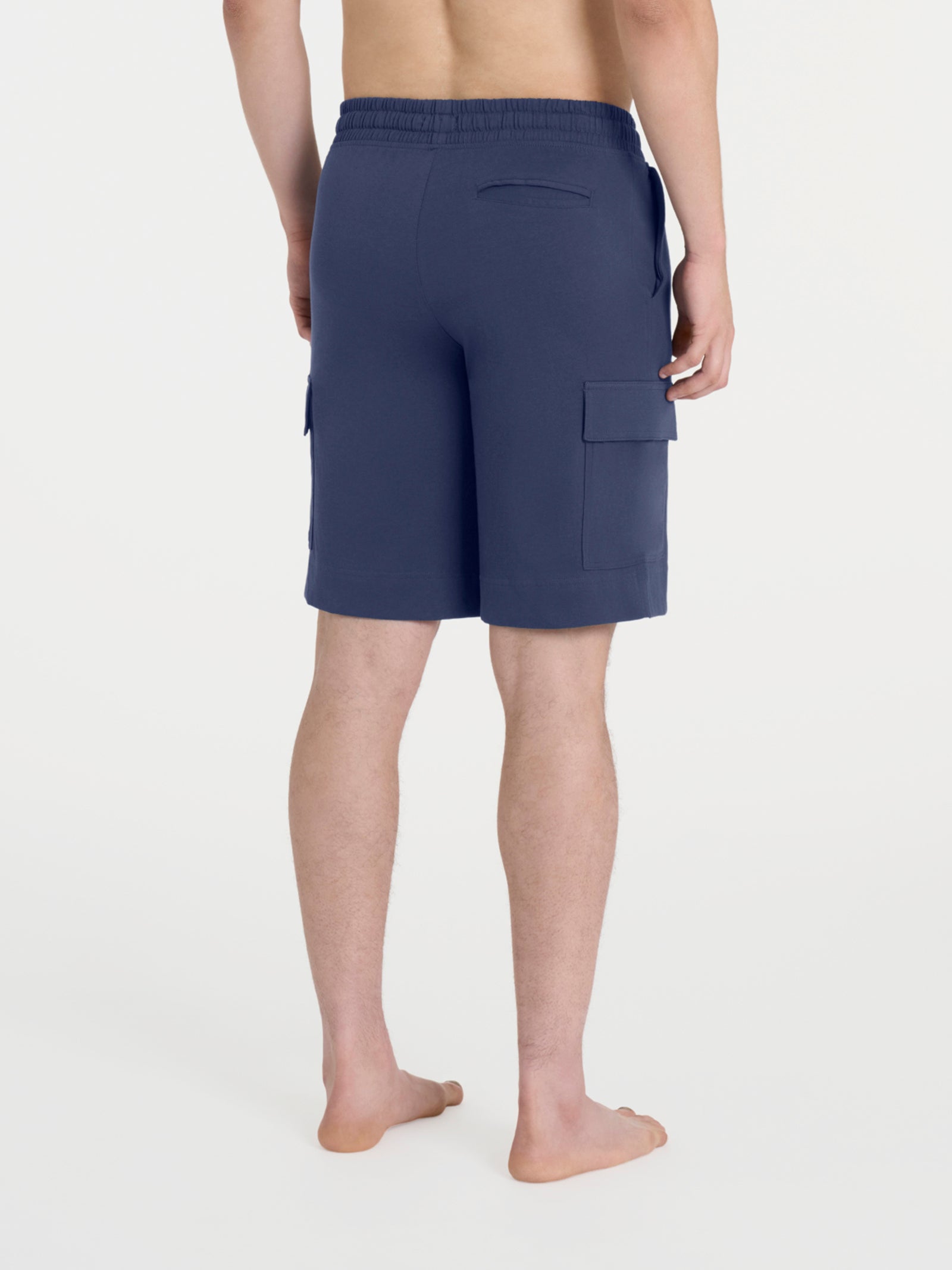 Ragno Jersey Cotone calzoncino cargo blu naval academy