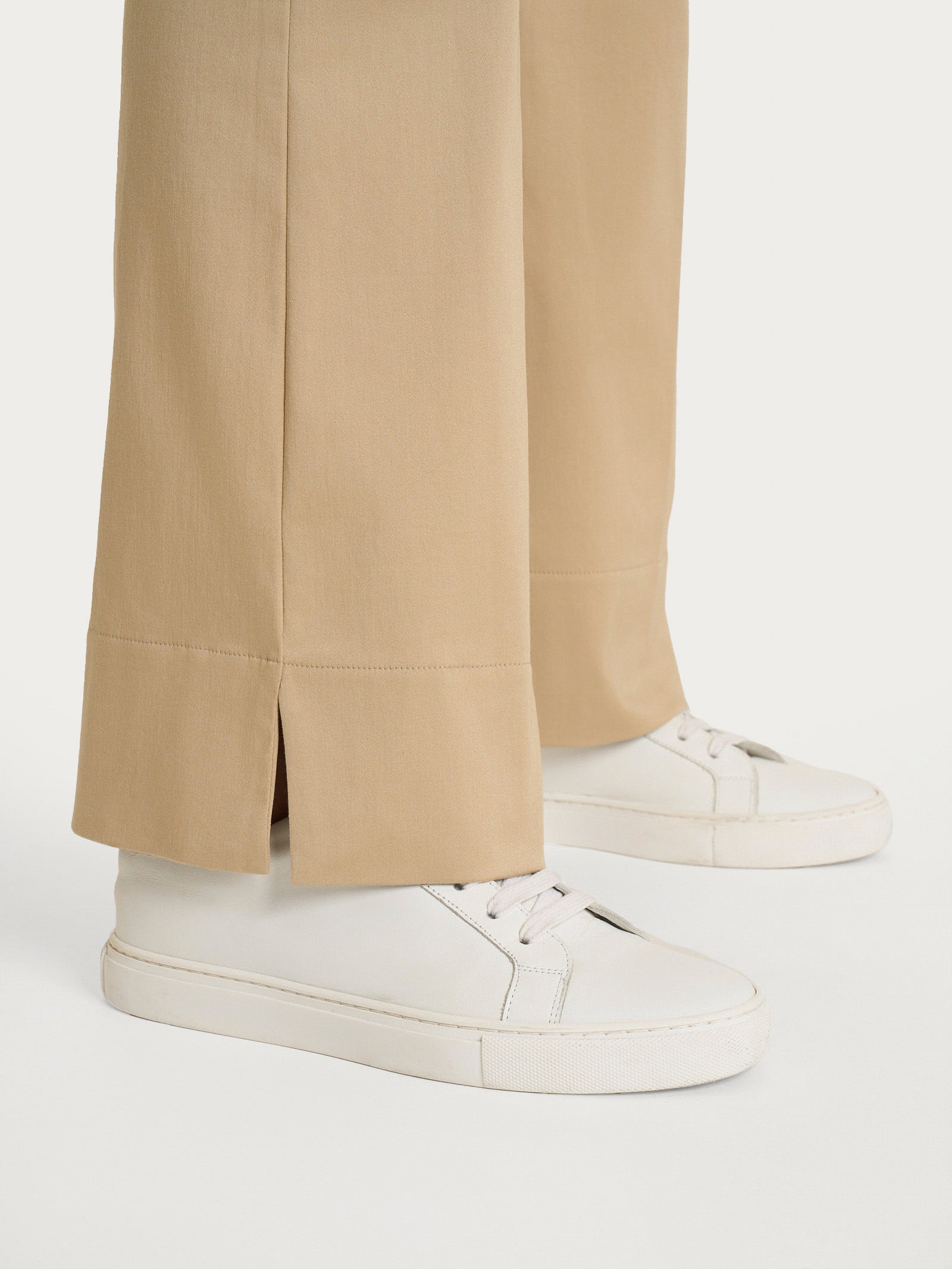 Ragno Satin Power Pantalone Flare Donna Irish Cream Spacco
