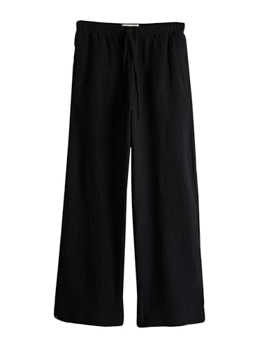 Next Pantaloni Lino Gamba Larga Donna Taglia 29