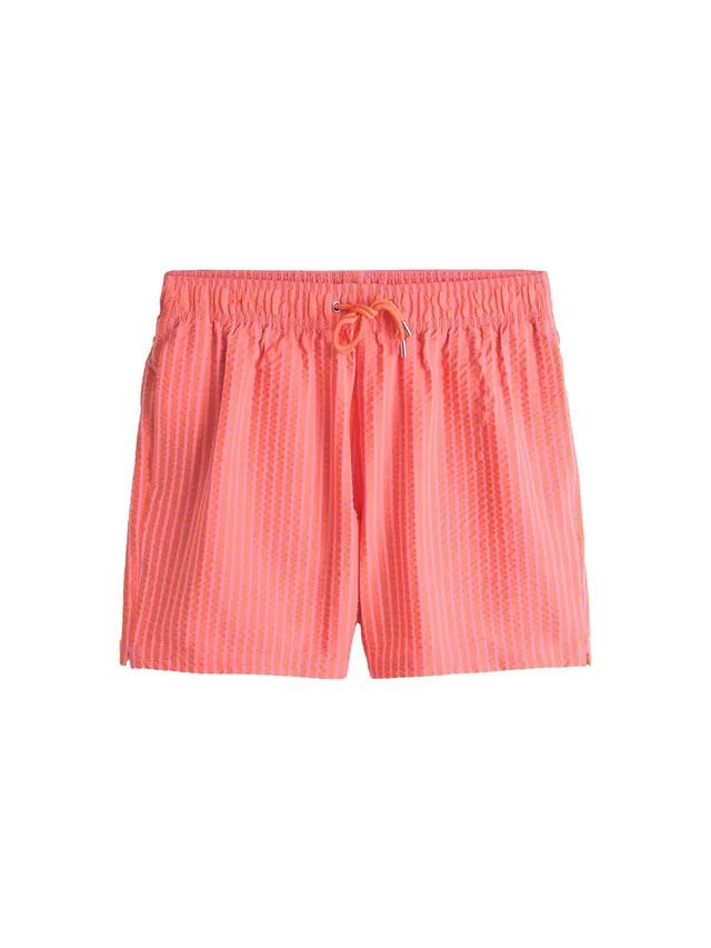Next Seersucker Righe 5'' shorts mare uomo taglia XL