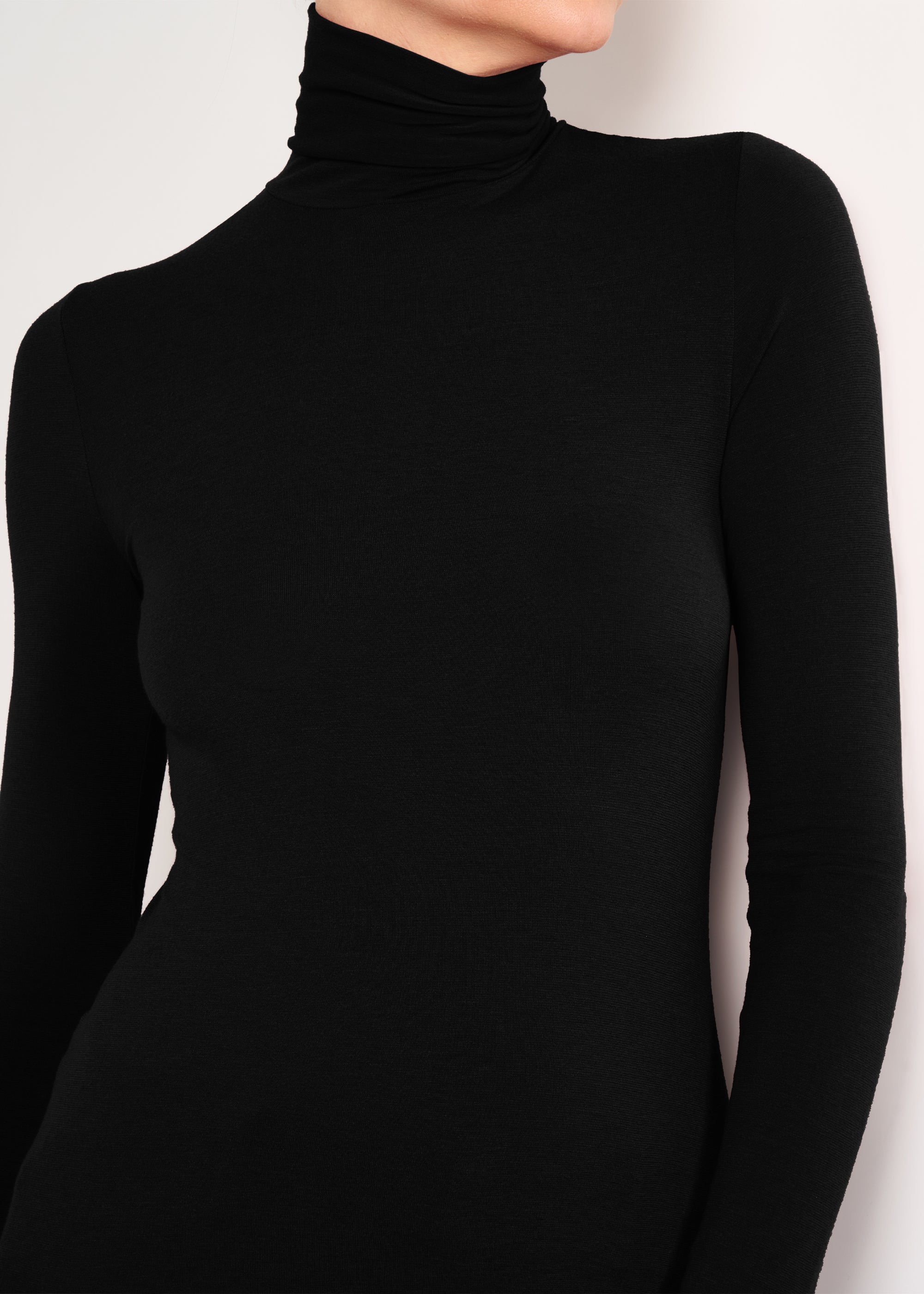 Philippe Matignon Leger Maglia Collo Alto in Cachemire