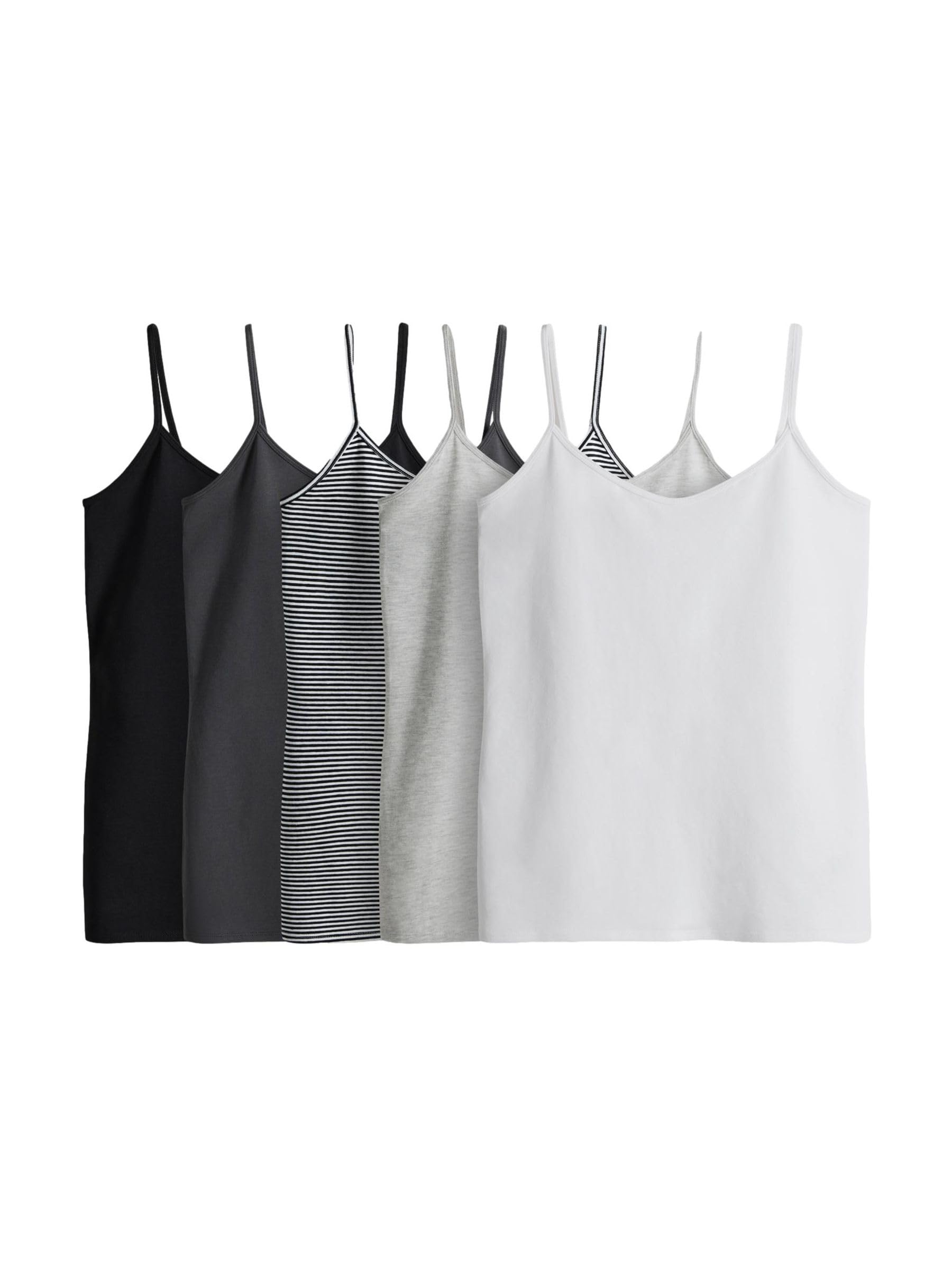 Next The Set Canottiera Donna Multipack Cotone Bianco