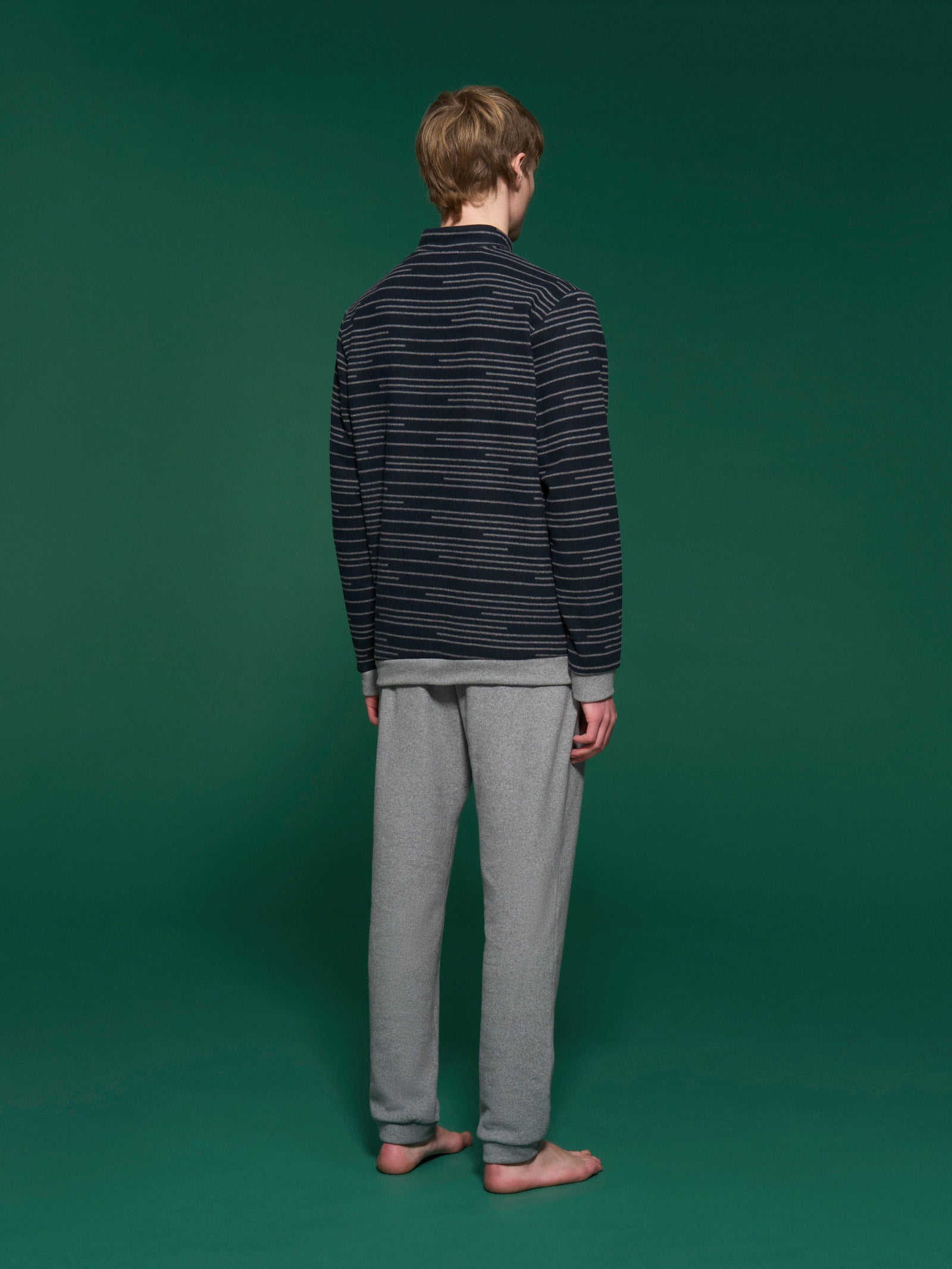 Ragno Jersey Cotone Pigiama Serafino Cotton Eco Pile uomo Fucile