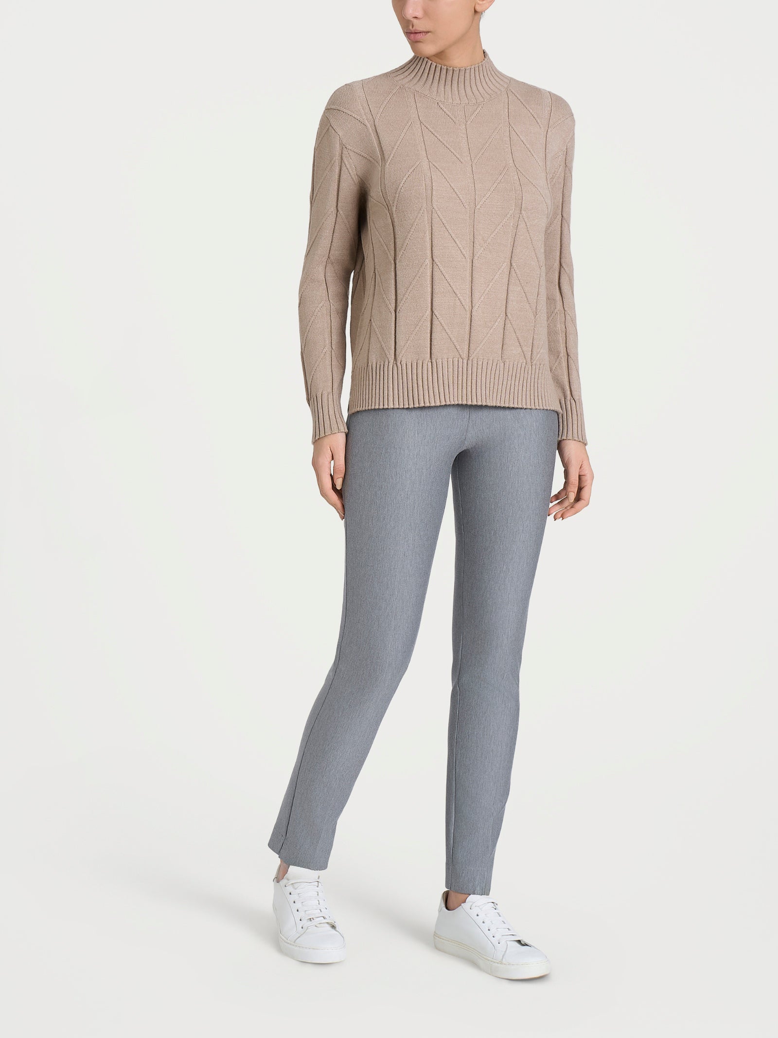 Ragno Super Soft Lupetto Spiga Cammello Mel