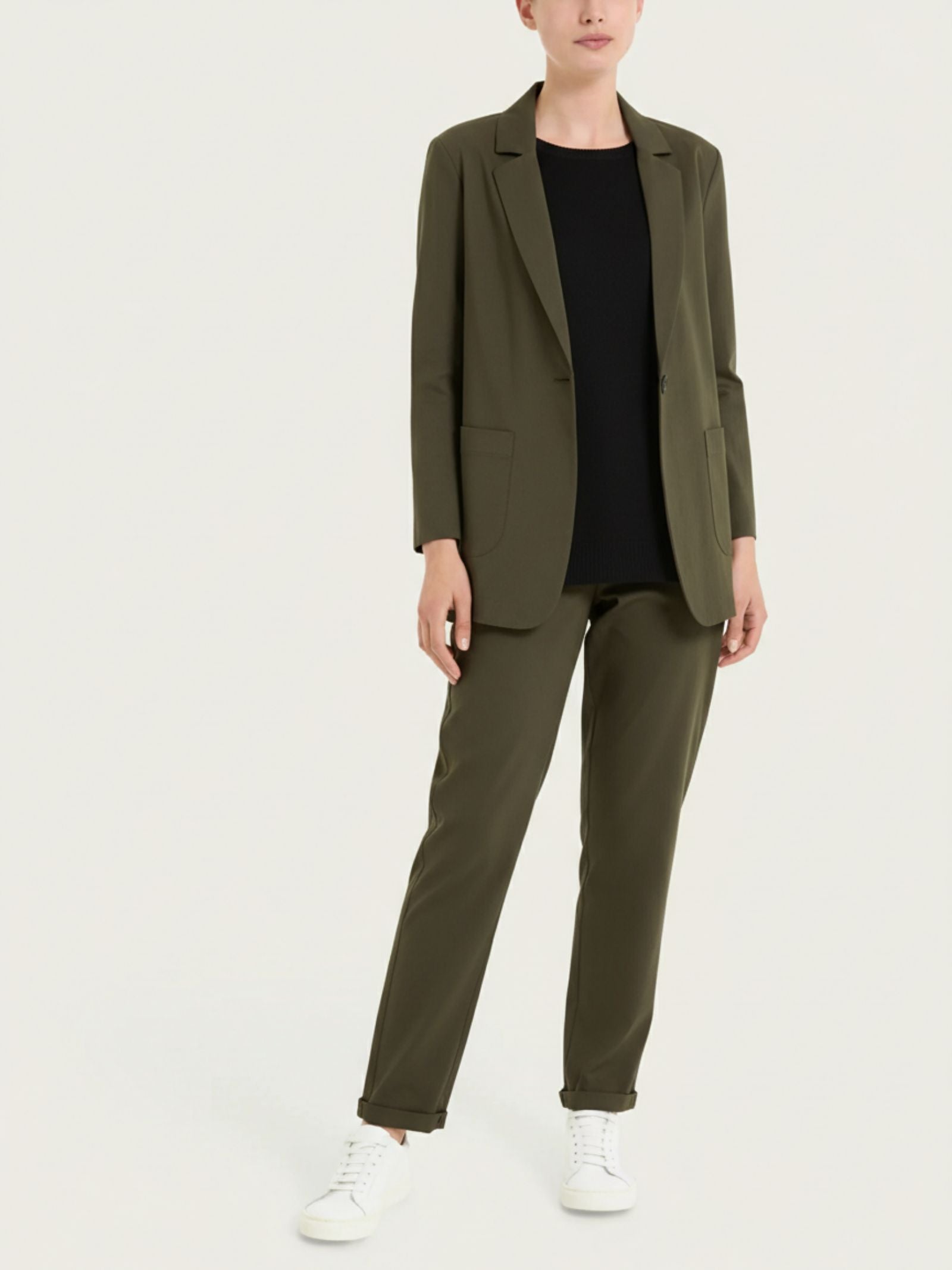 Ragno Super Fresh Blazer donna Dark Olive leggero