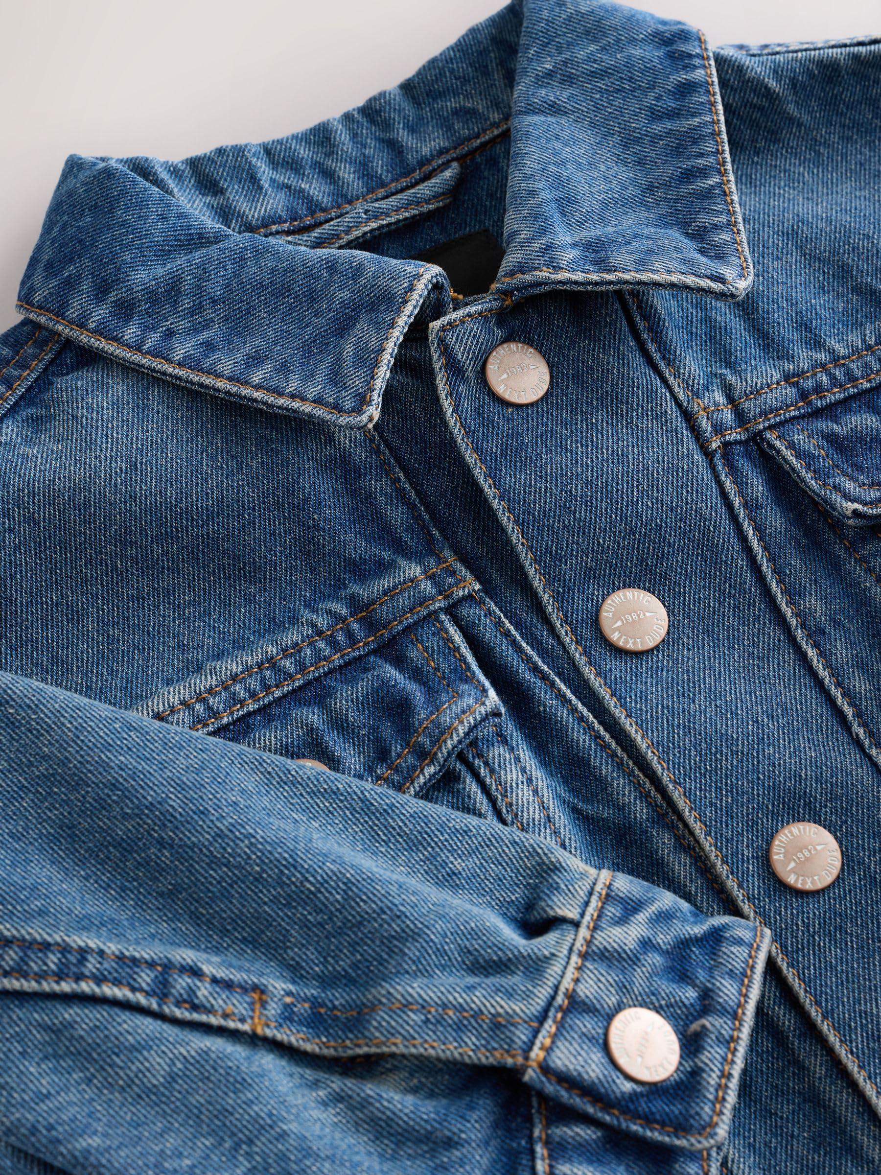 Next giacca jeans bambino 100% cotone 18-24 mesi
