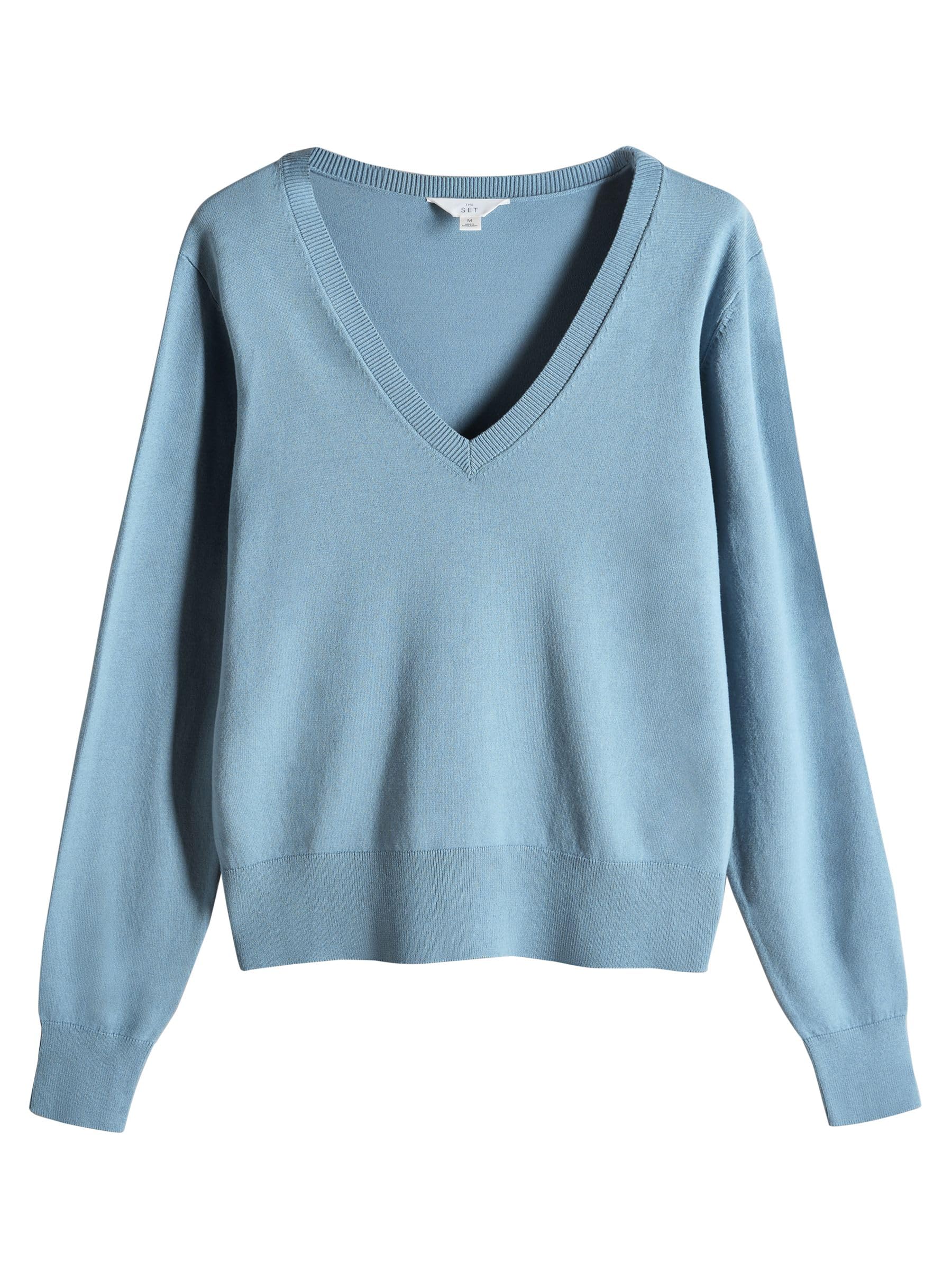 Next The Set Maglie Scollo a V Sottili Confezione da 3 Comode