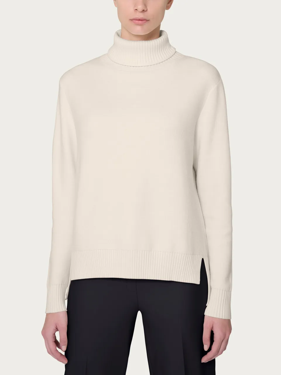 Ragno Super Soft Dolcevita asimmetrico champignon