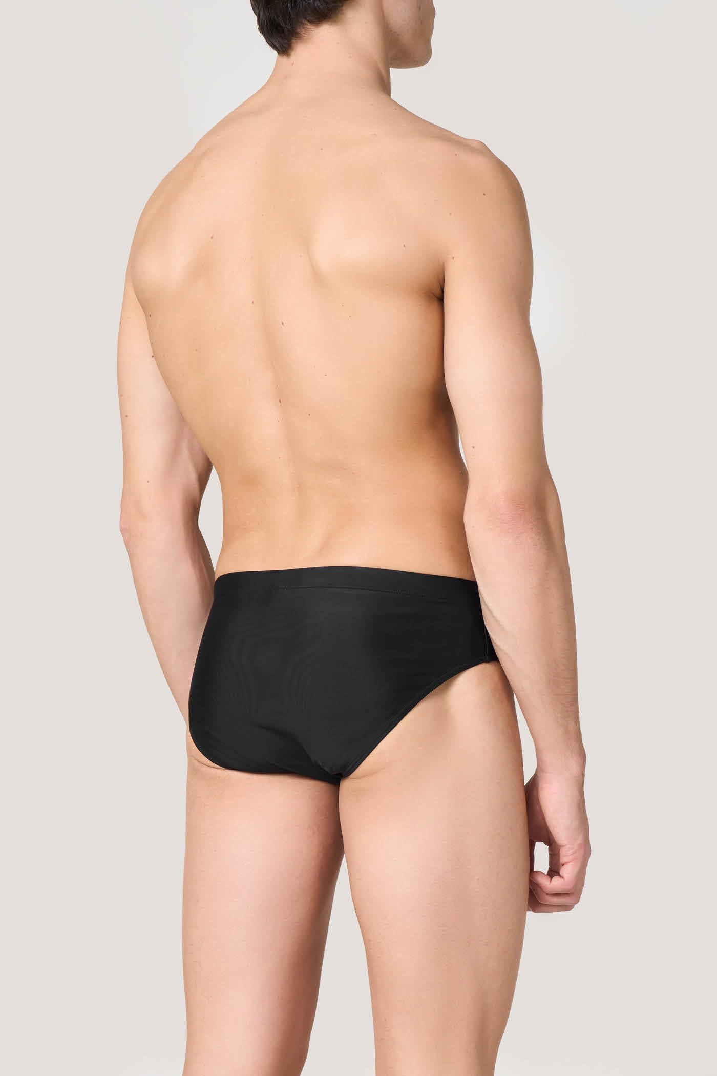 Goldenpoint Slip Mare Uomo Tinta Unita Blu Nero Microfibra