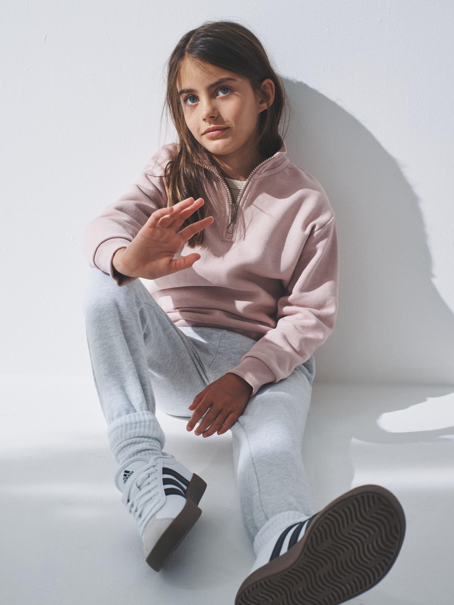 Geo Next The Set felpa zip collo bambina 3 pezzi