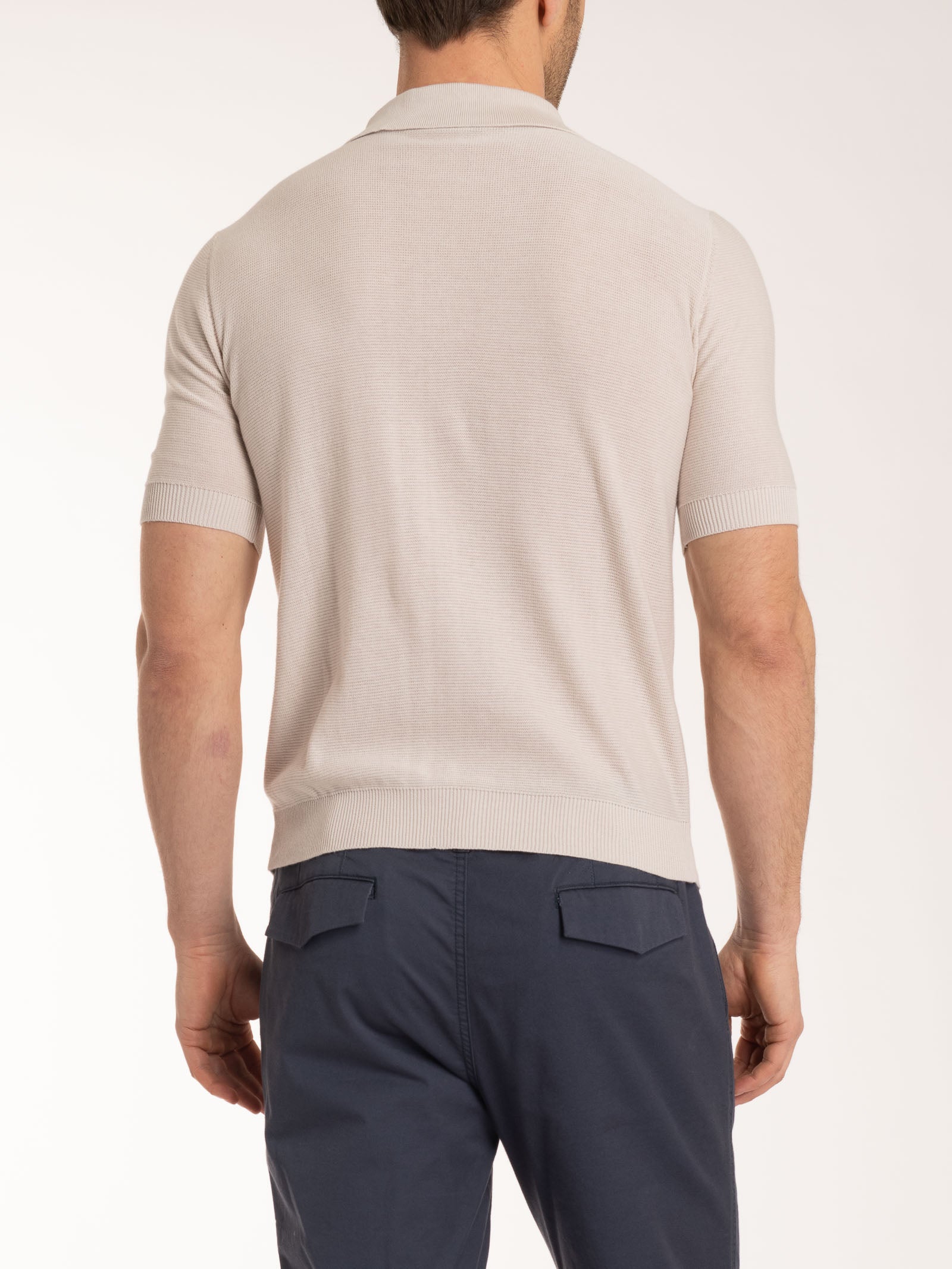 Ragno Cotone Polo Punto Links Cotone Champignon