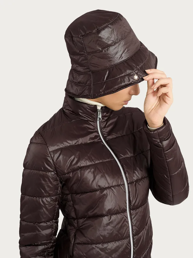 Ragno Comfort Bucket imbottito cappello Chocolate Torte lana