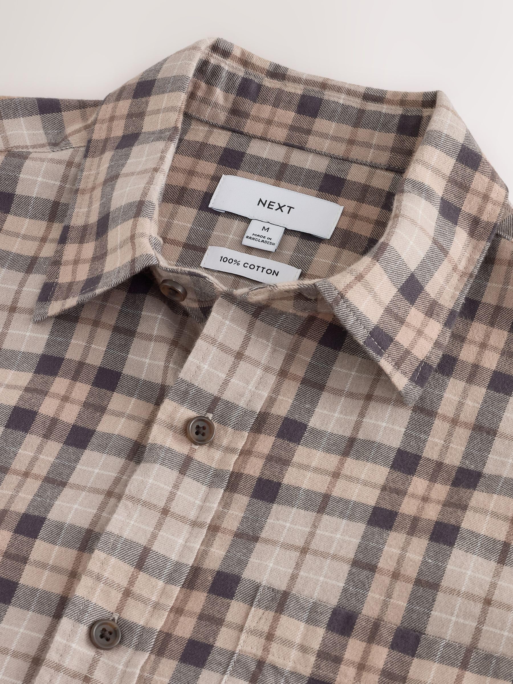 Next camicia quadri uomo XL maniche lunghe taglia vera