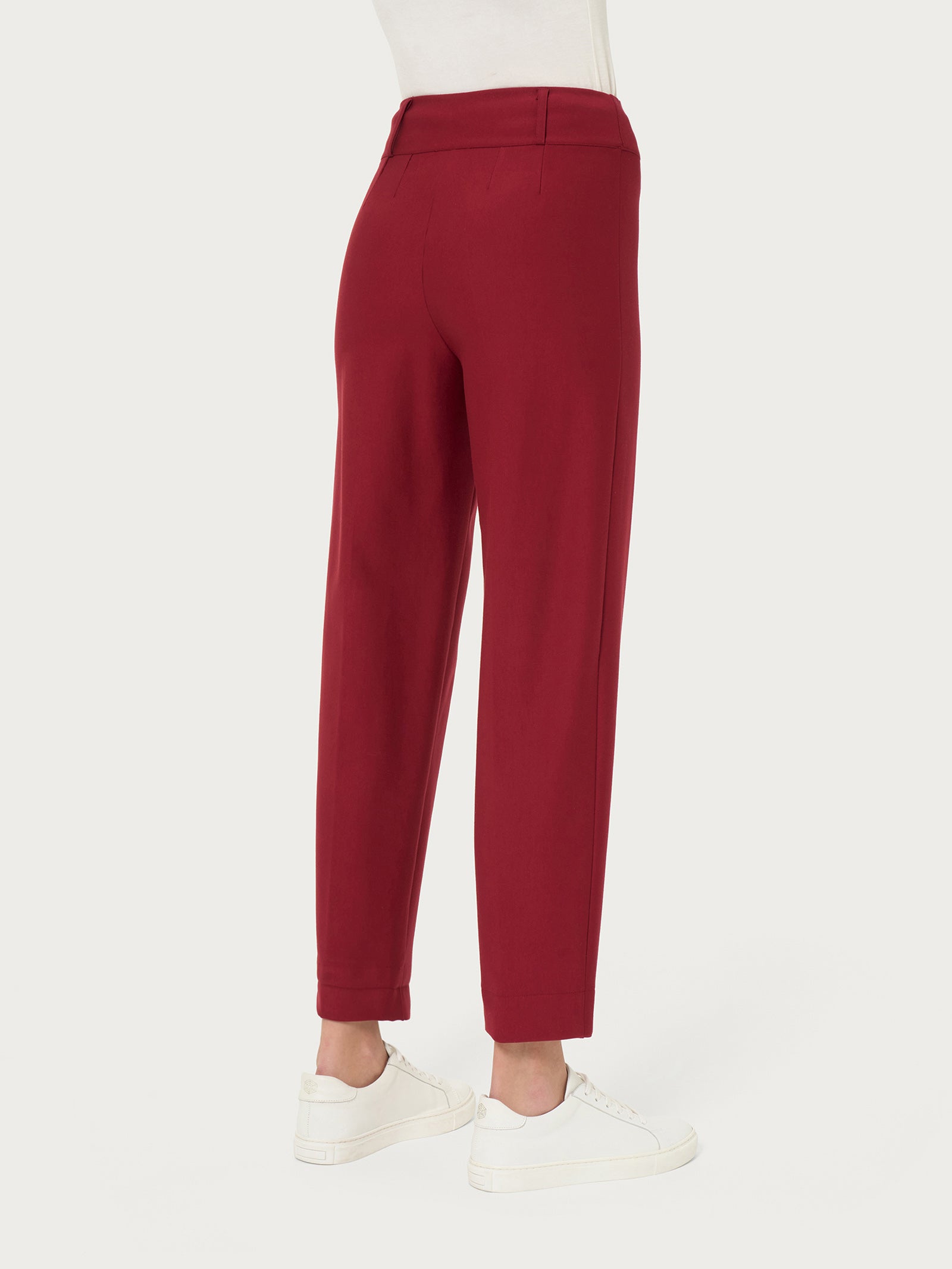 Ragno Compact pantalone a carota Tibetan Red elasticizzato