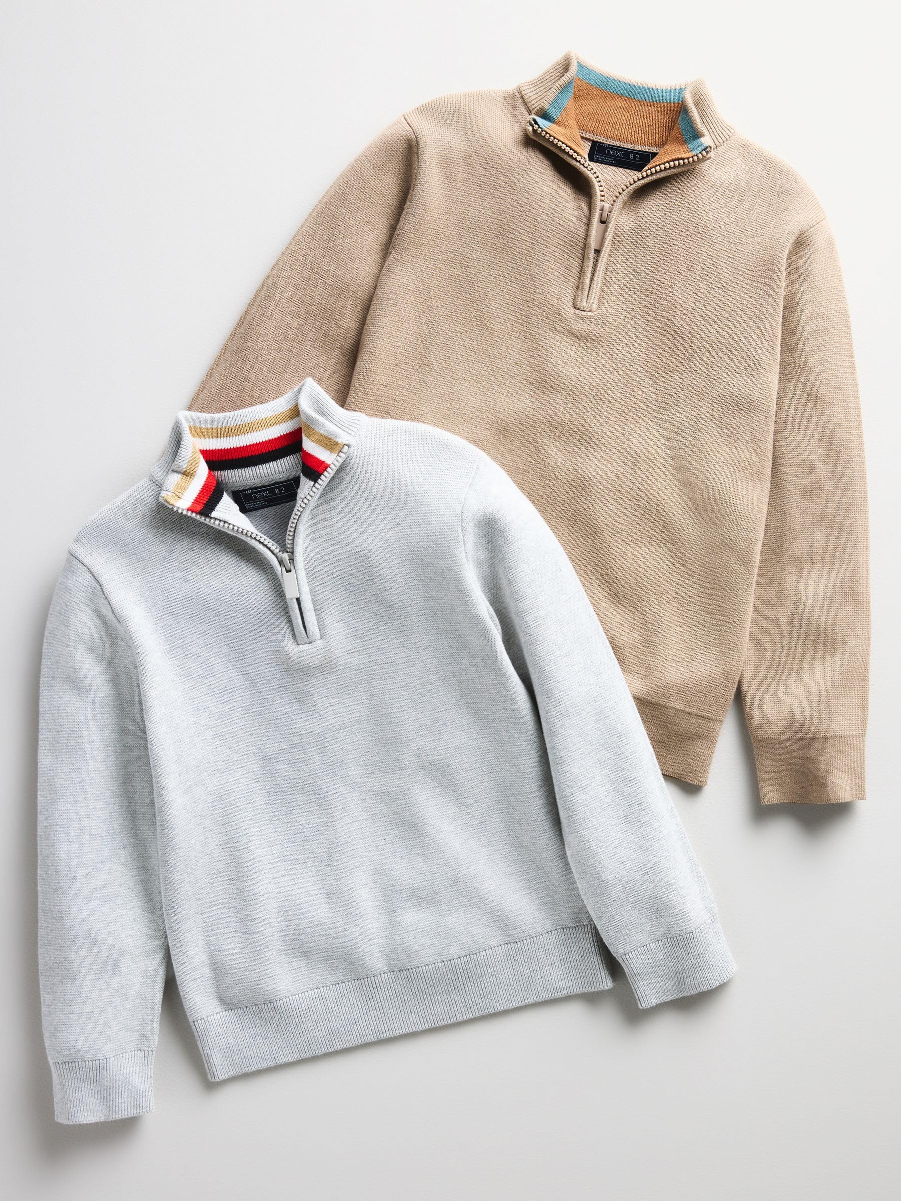 Next Maglia ragazzo zip corta felpa uso quotidiano
