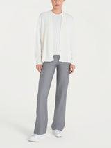 Ragno Four Seasons Short Cardigan donna avorio in viscosa