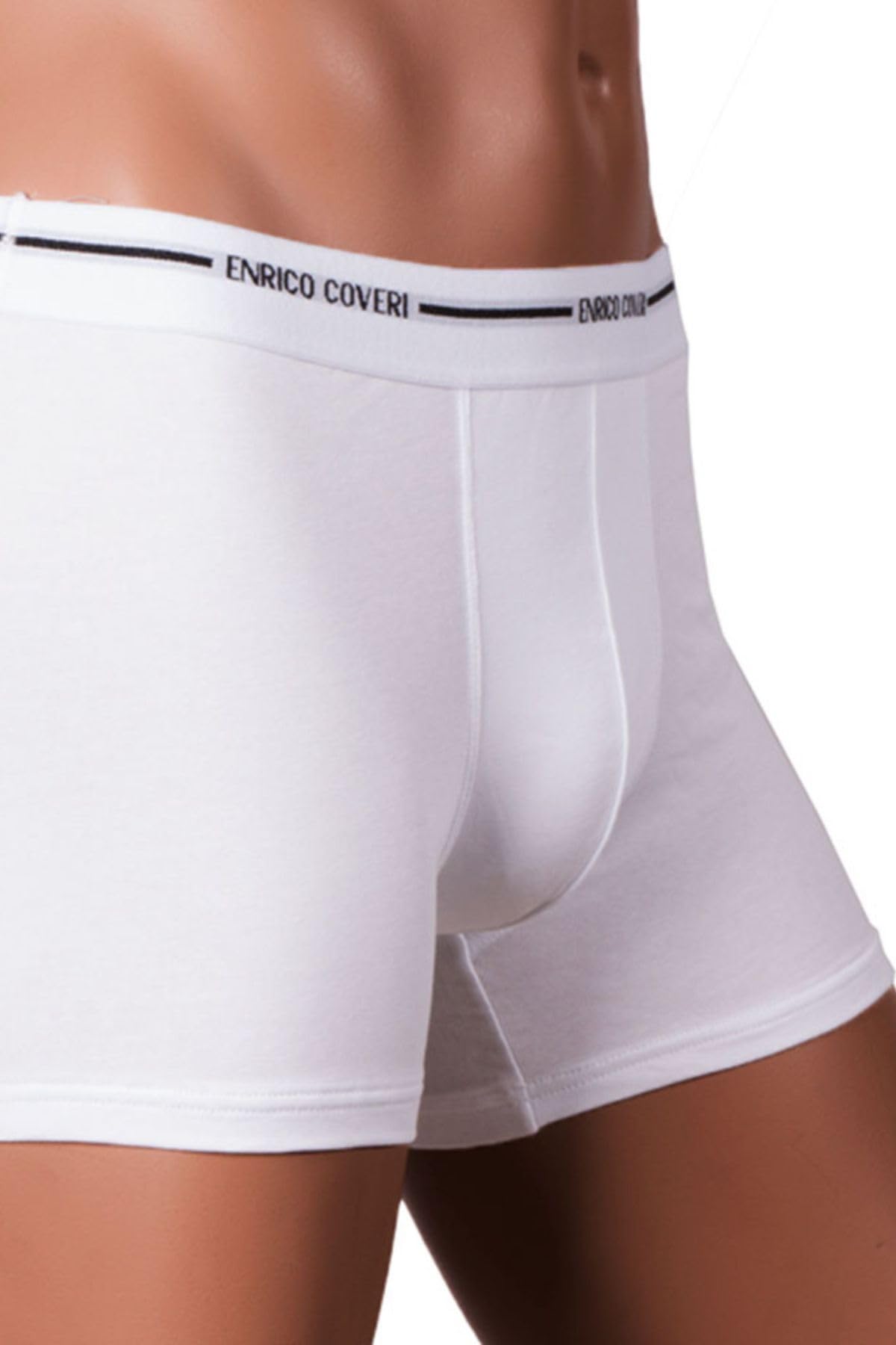 Enrico Coveri Boxer Uomo Cotone Elasticizzato Intimo 4 Pezzi