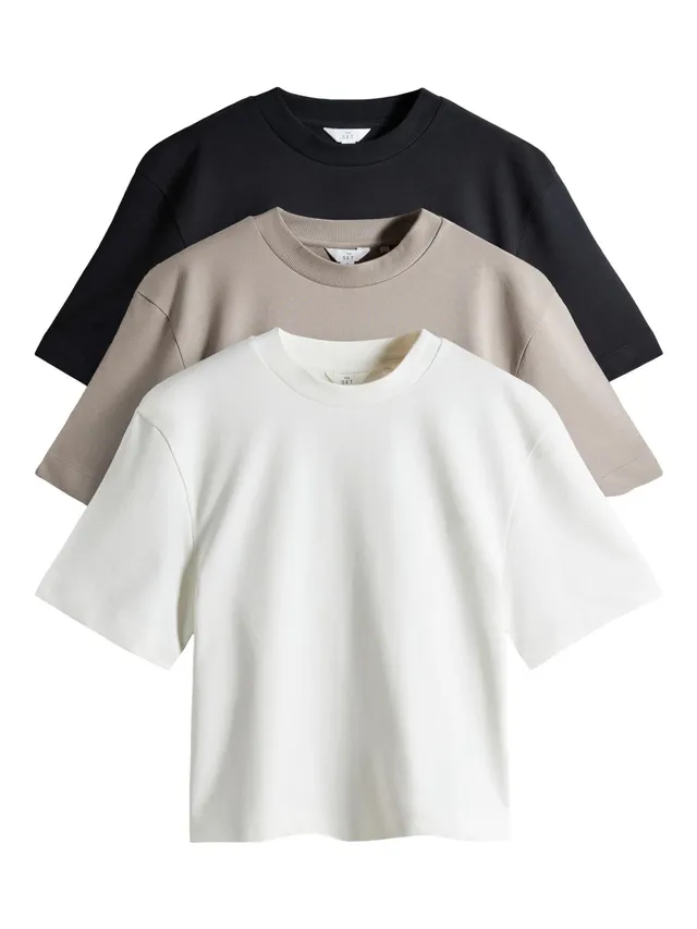 Next The Set T-shirt pesante prima qualità confezione 3 donna