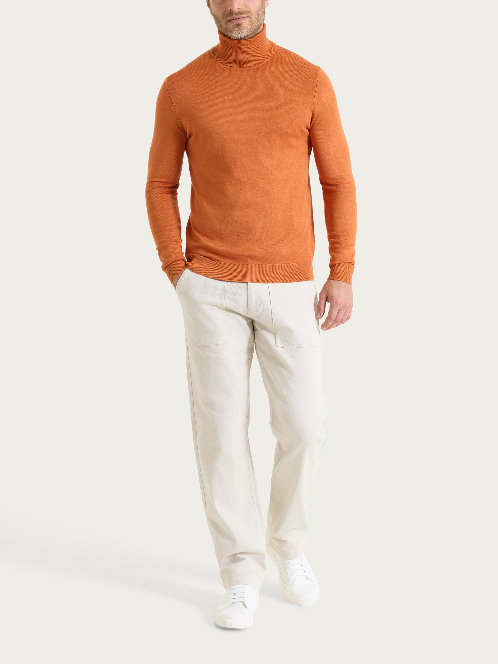 Ragno Four Seasons dolcevita Rust misto viscosa