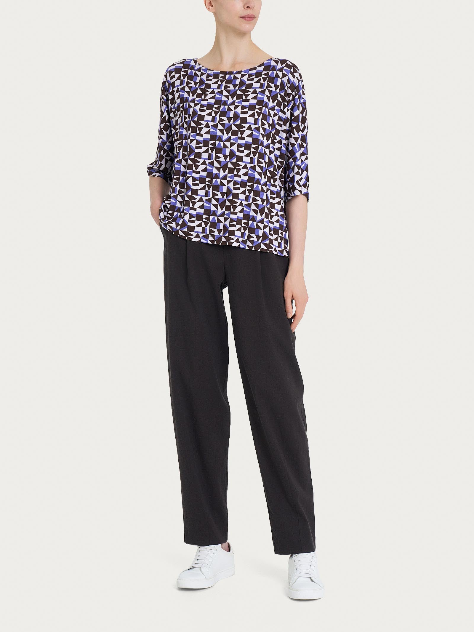 Ragno Viscosa Summer Girocollo Maglia Donna Thistle