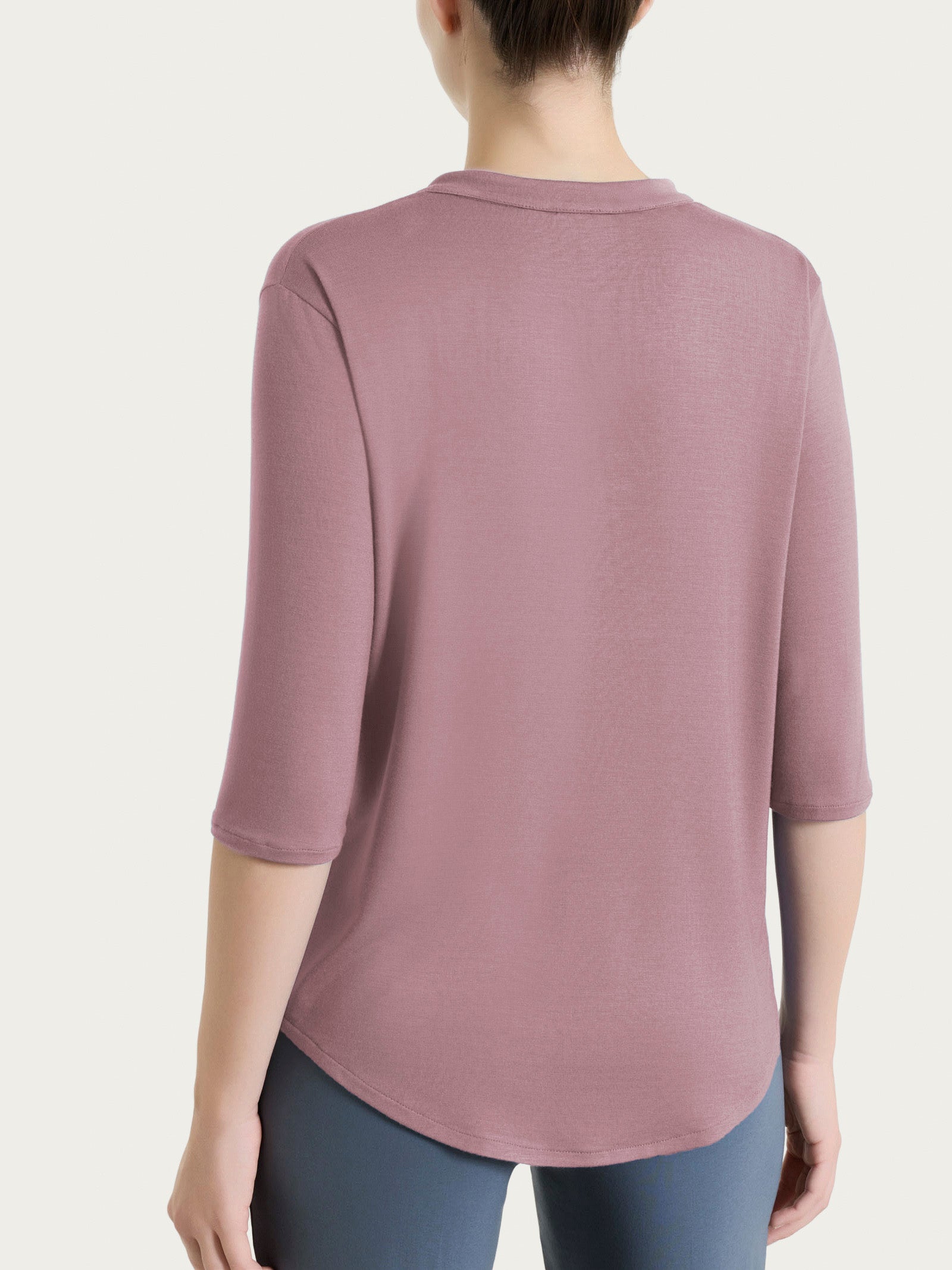 Ragno Viscosa Summer Maglietta 3/4 Twilight Mauve jersey
