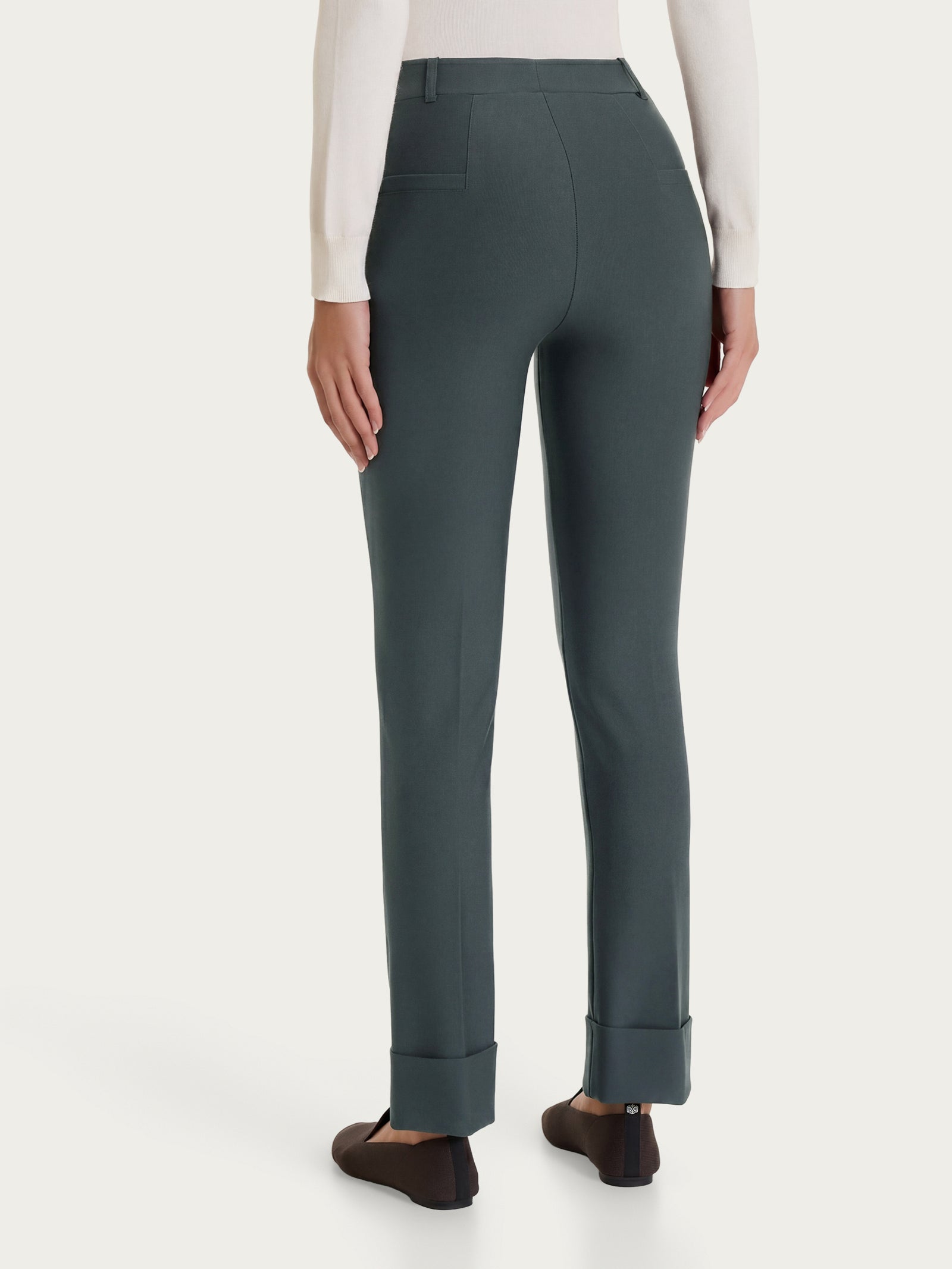 Ragno Compact Pantalone Slim Dritto Urban Chic punto Milano