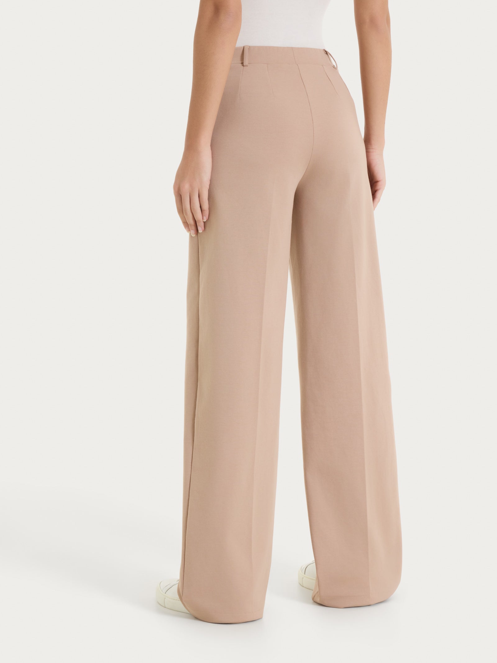 Ragno Compact Light pantalone palazzo Warm Taupe