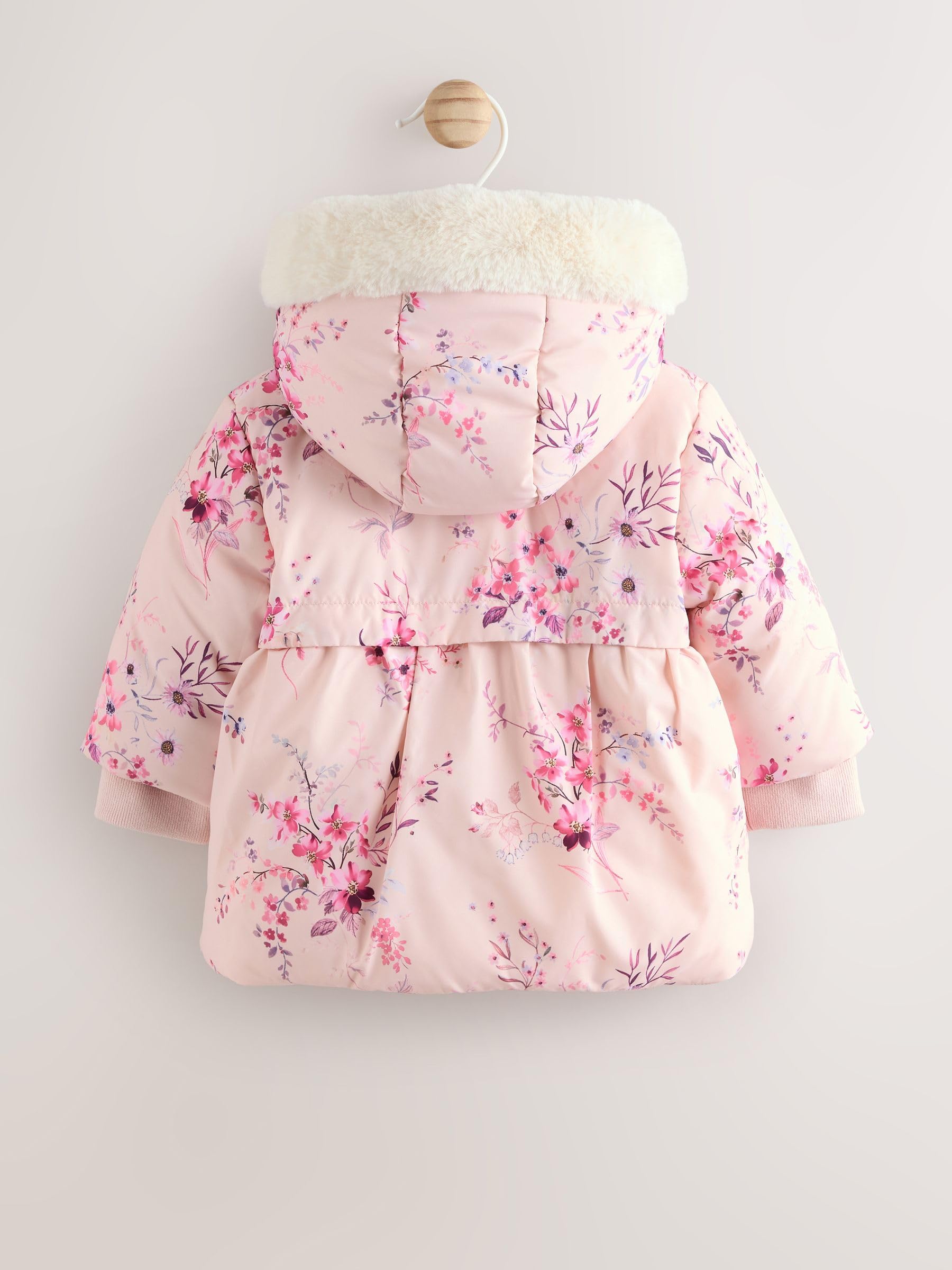 Next Giubbotto Bebè Fiori bambina 62-68 trapuntato