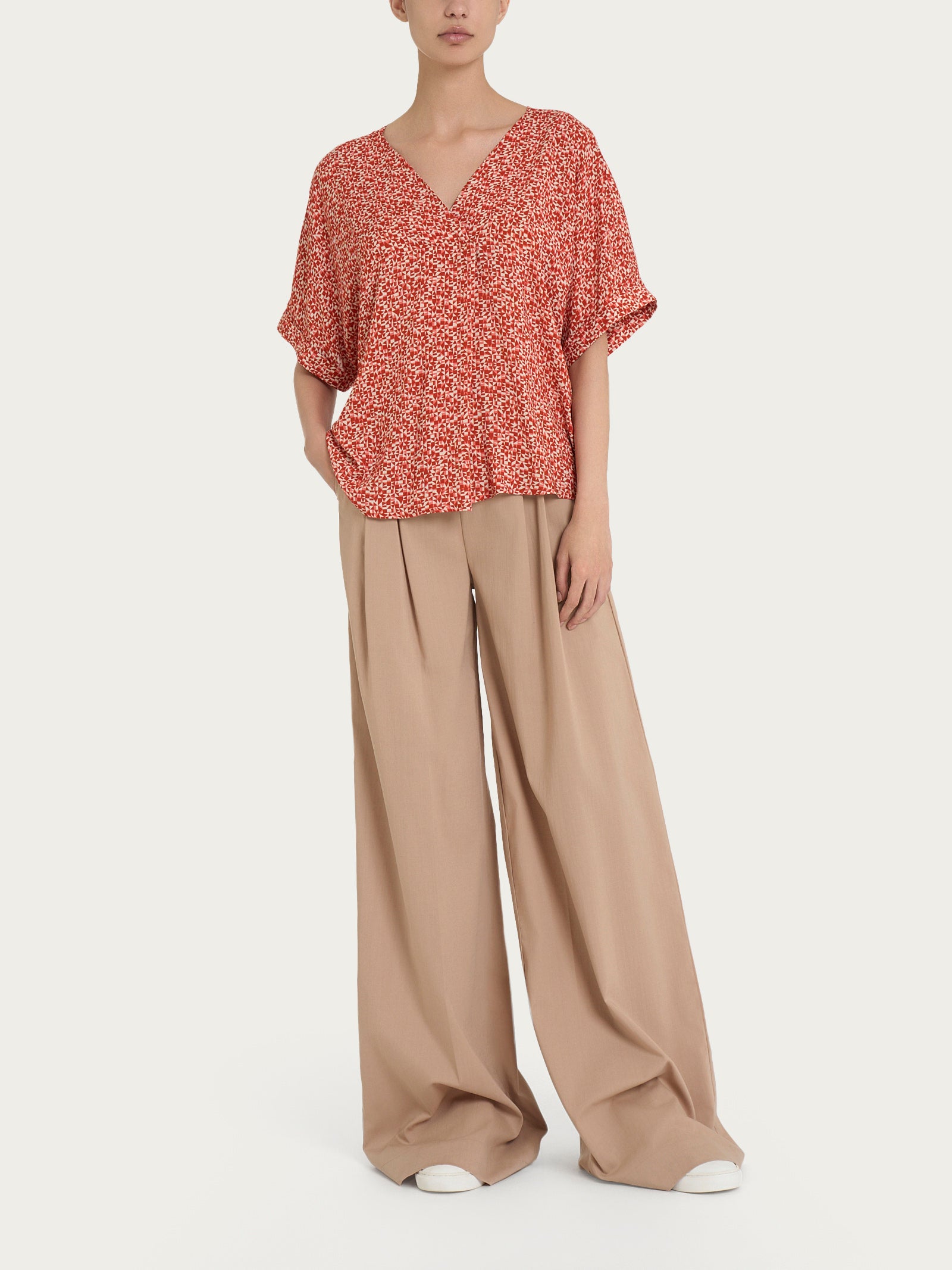 Ragno EcoSeta blusa kimono fantasia Dubarry