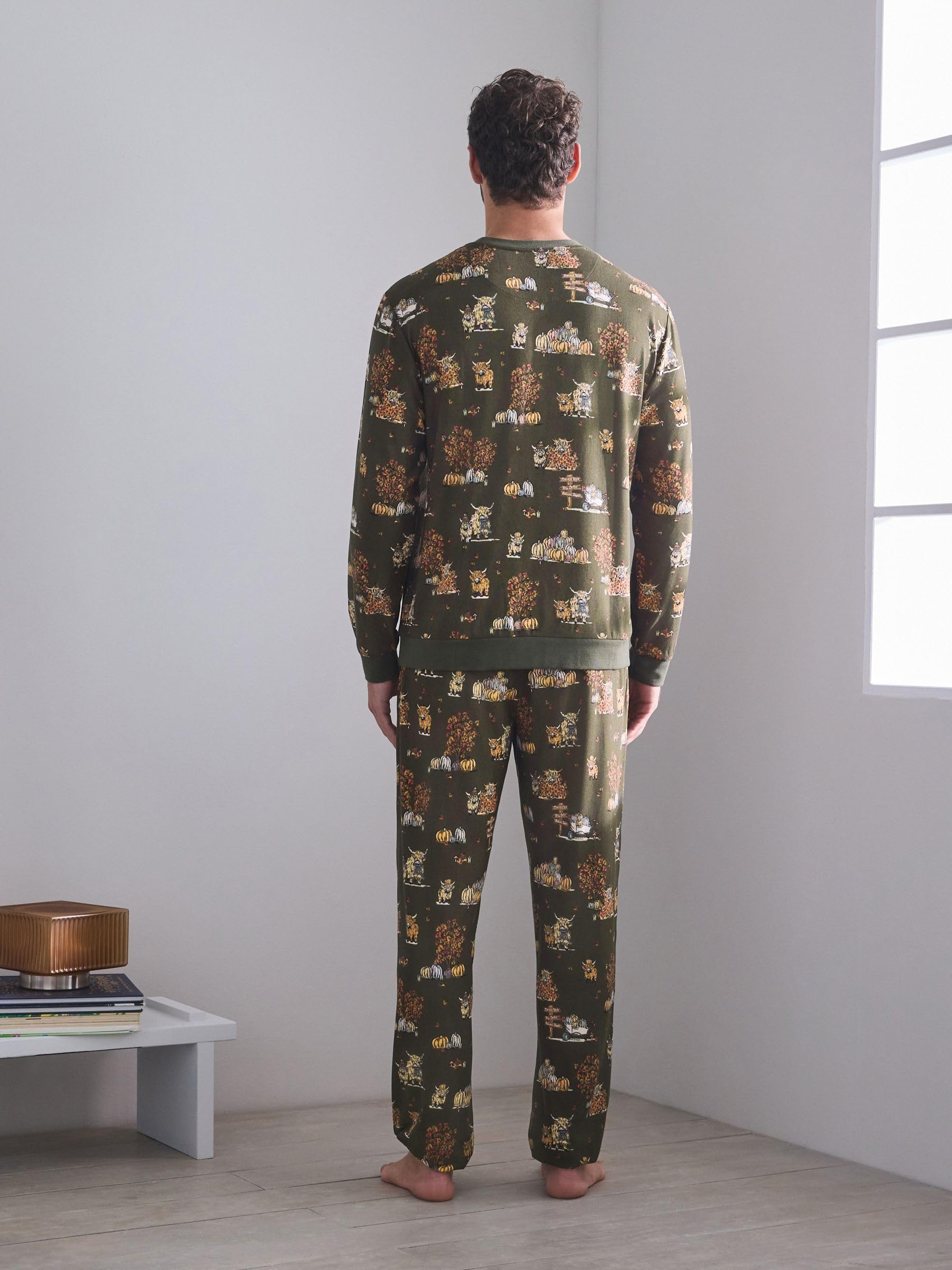 Next pigiama uomo halloween coordinato XL